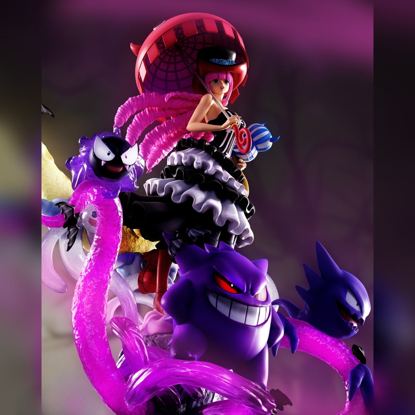 0769 Perona x Gengar - STL 3D Print Files