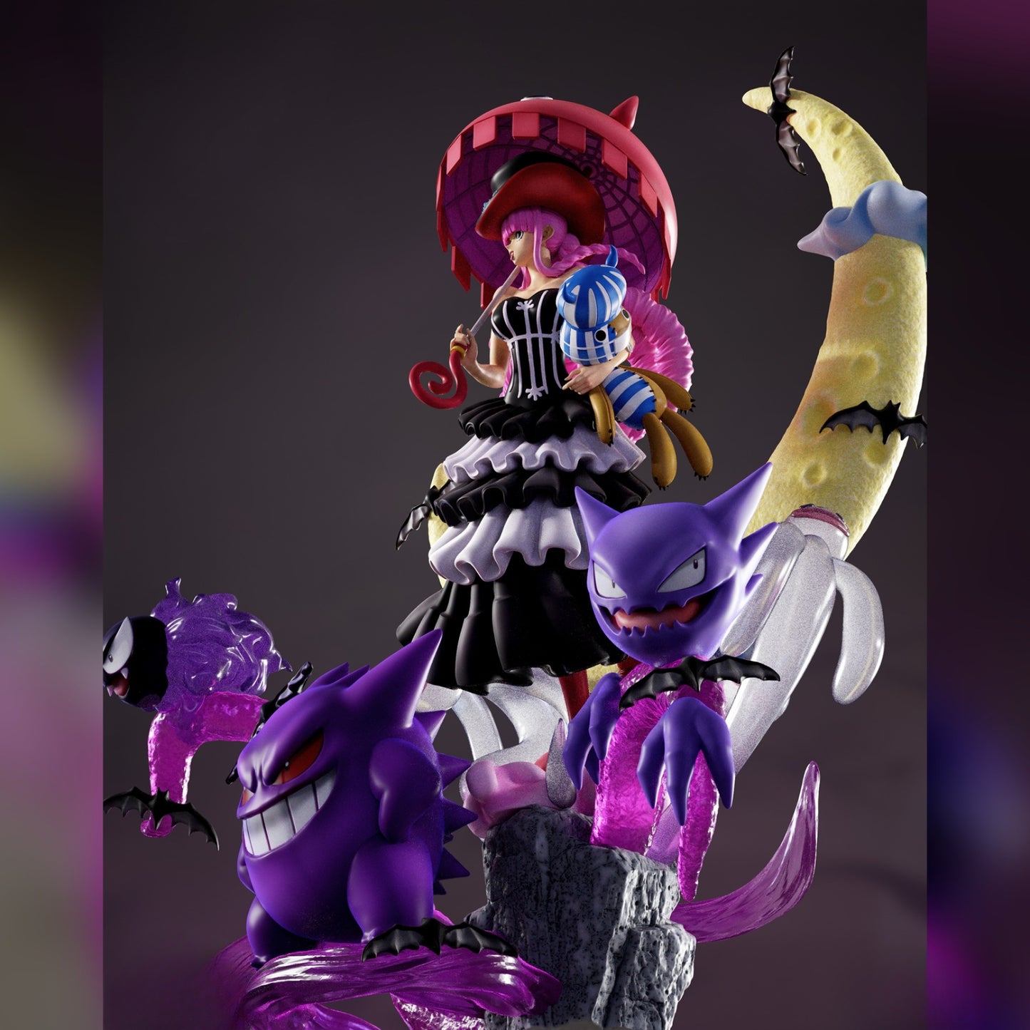 0769 Perona x Gengar - STL 3D Print Files
