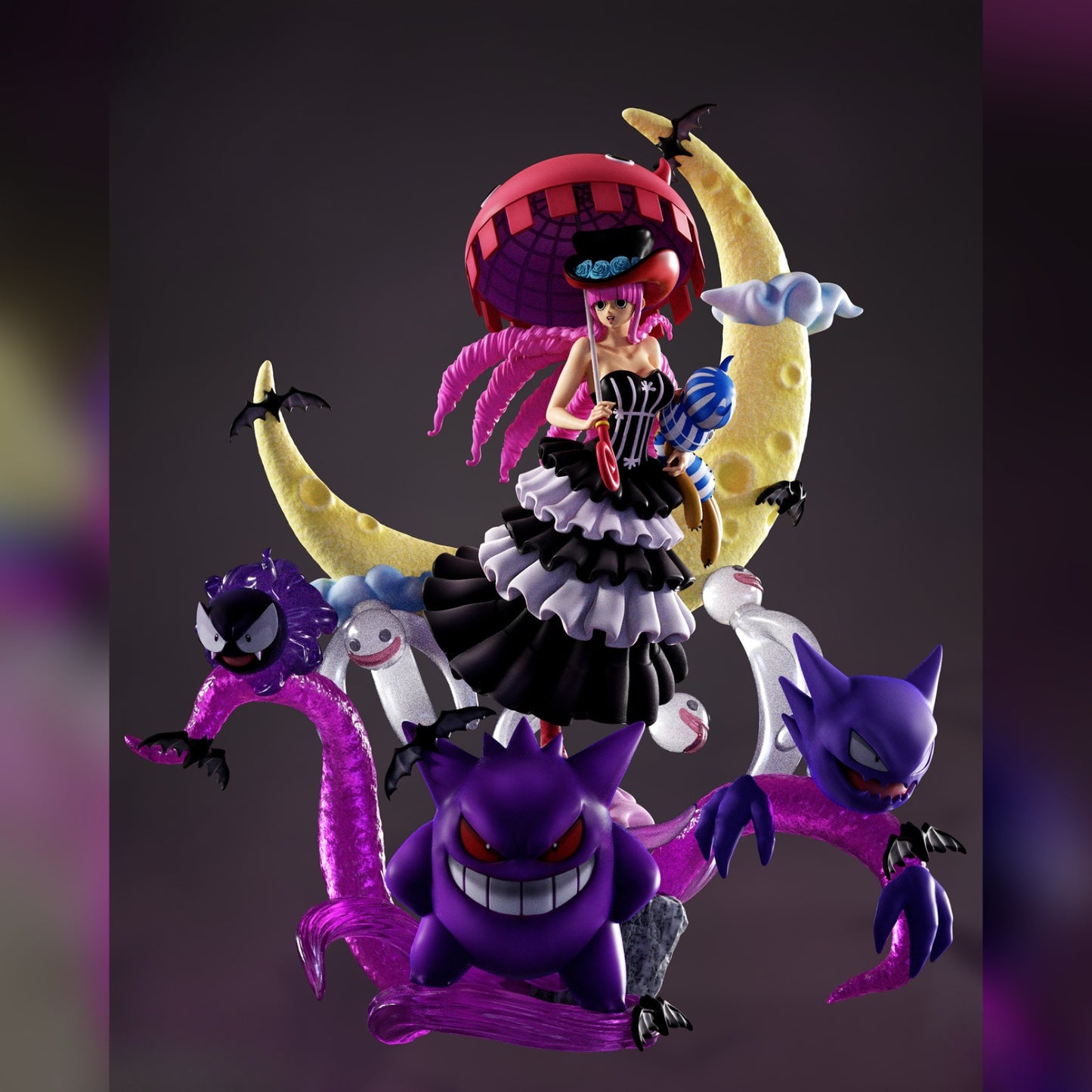 0769 Perona x Gengar - STL 3D Print Files