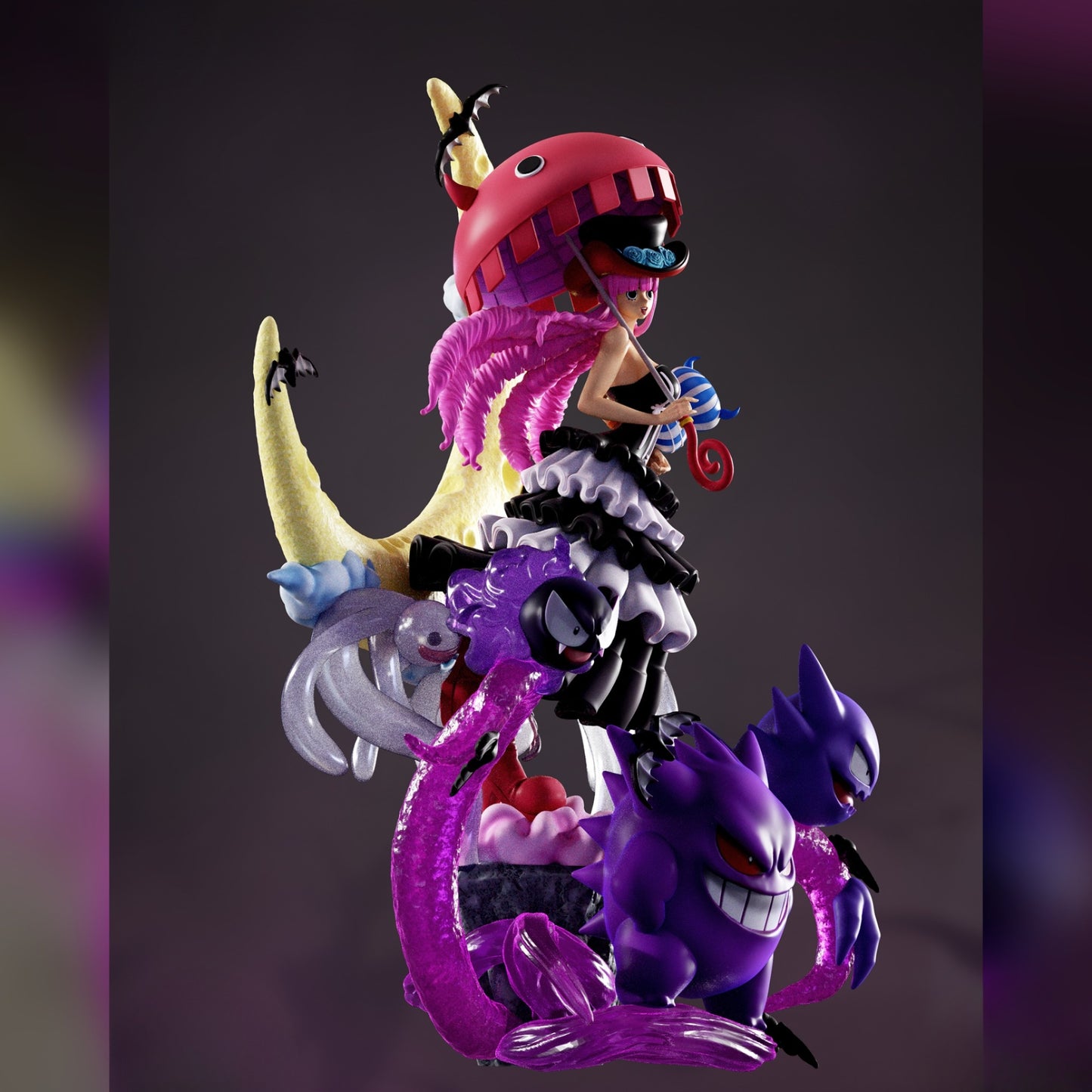 0769 Perona x Gengar - STL 3D Print Files