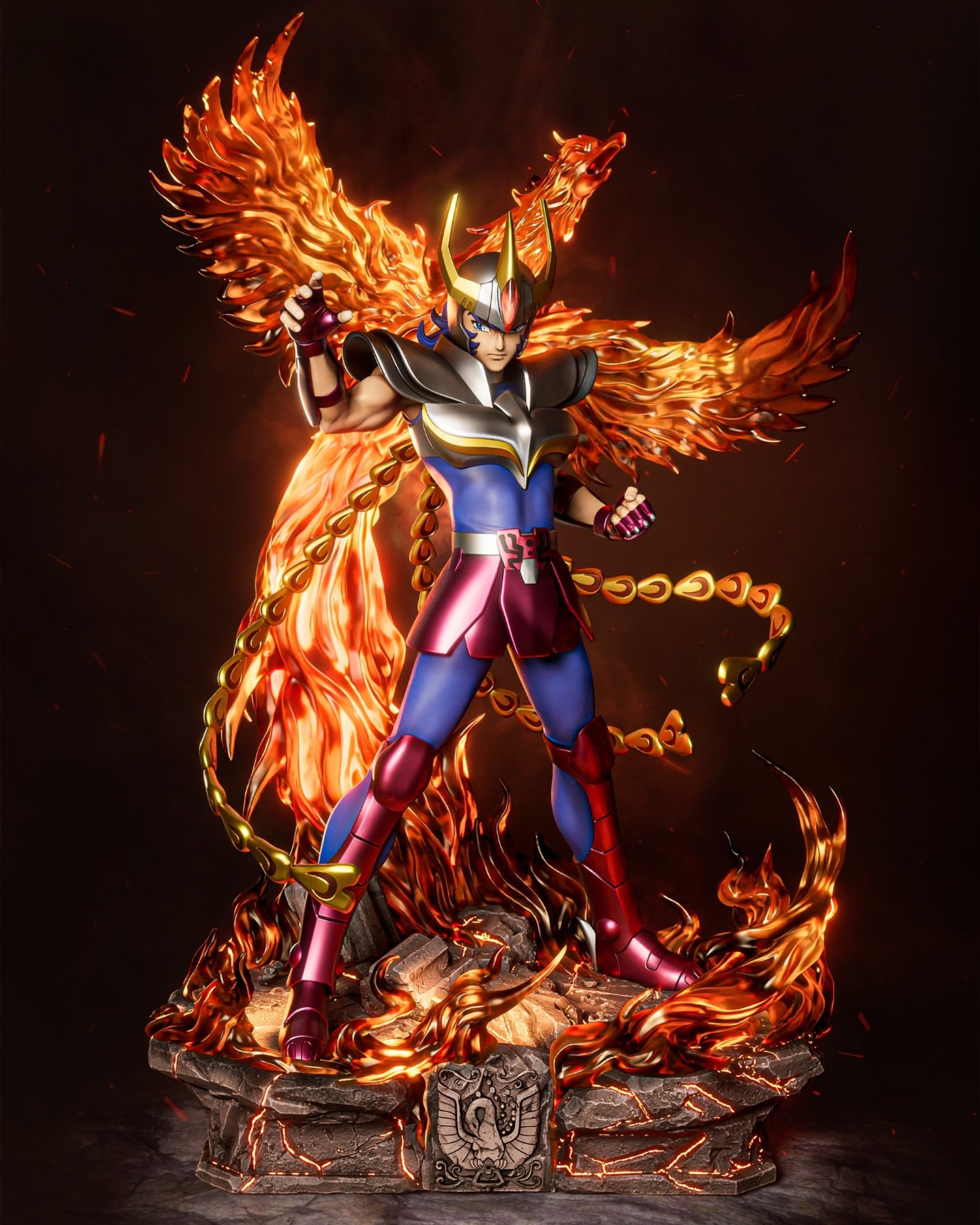 1197 Phoenix Ikki_Saint Seiya - STL 3D Print Files