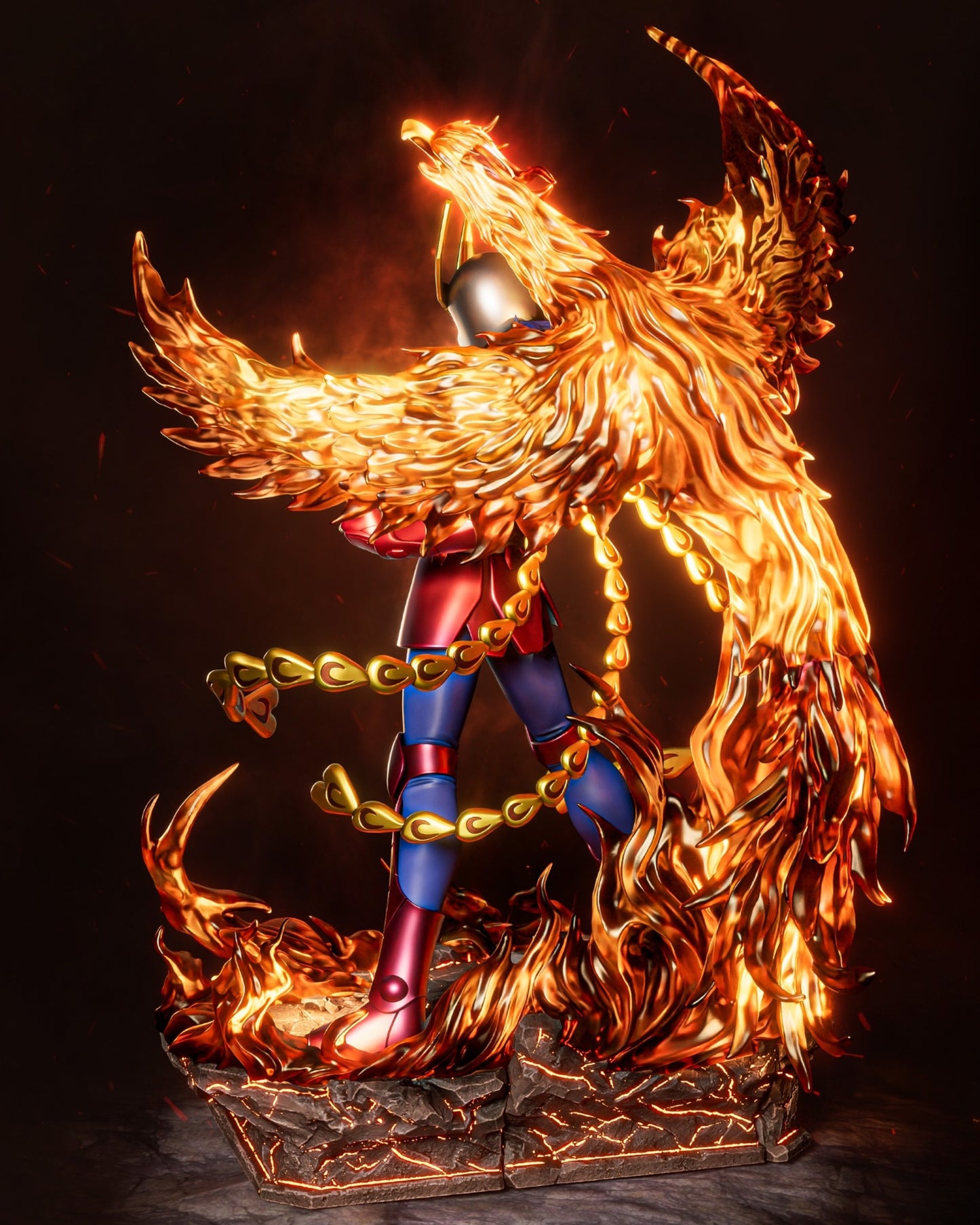 1197 Phoenix Ikki_Saint Seiya - STL 3D Print Files