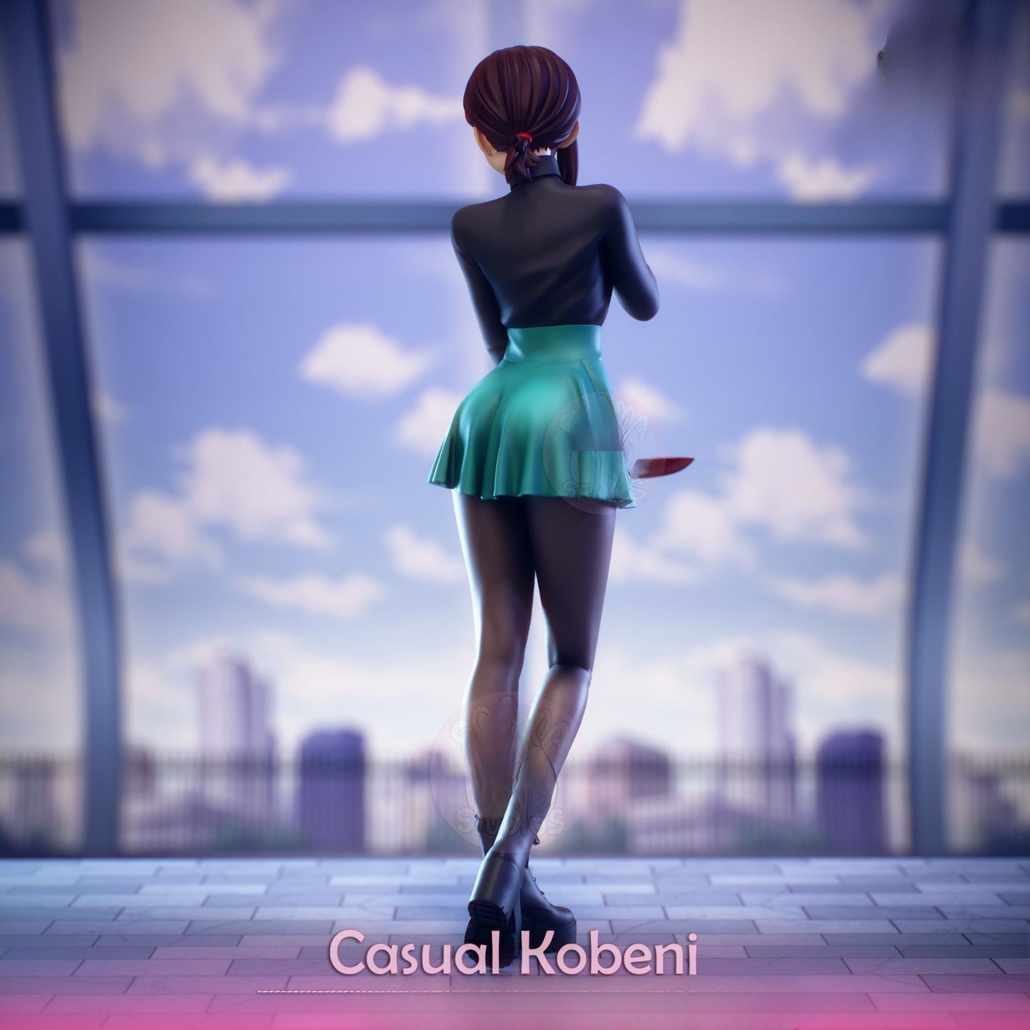 0284 Kobeni_Higashiyama Chainsaw_Man - STL 3D Print Files