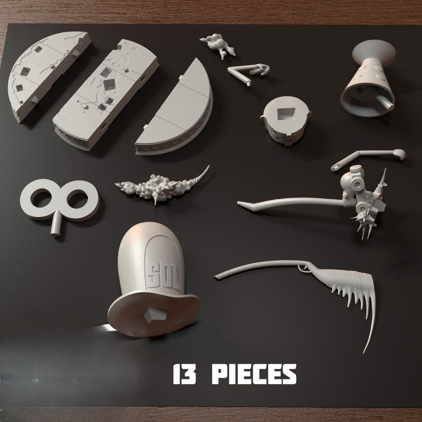 0225 Thunder Soldier (OP) - STL 3D Print Files