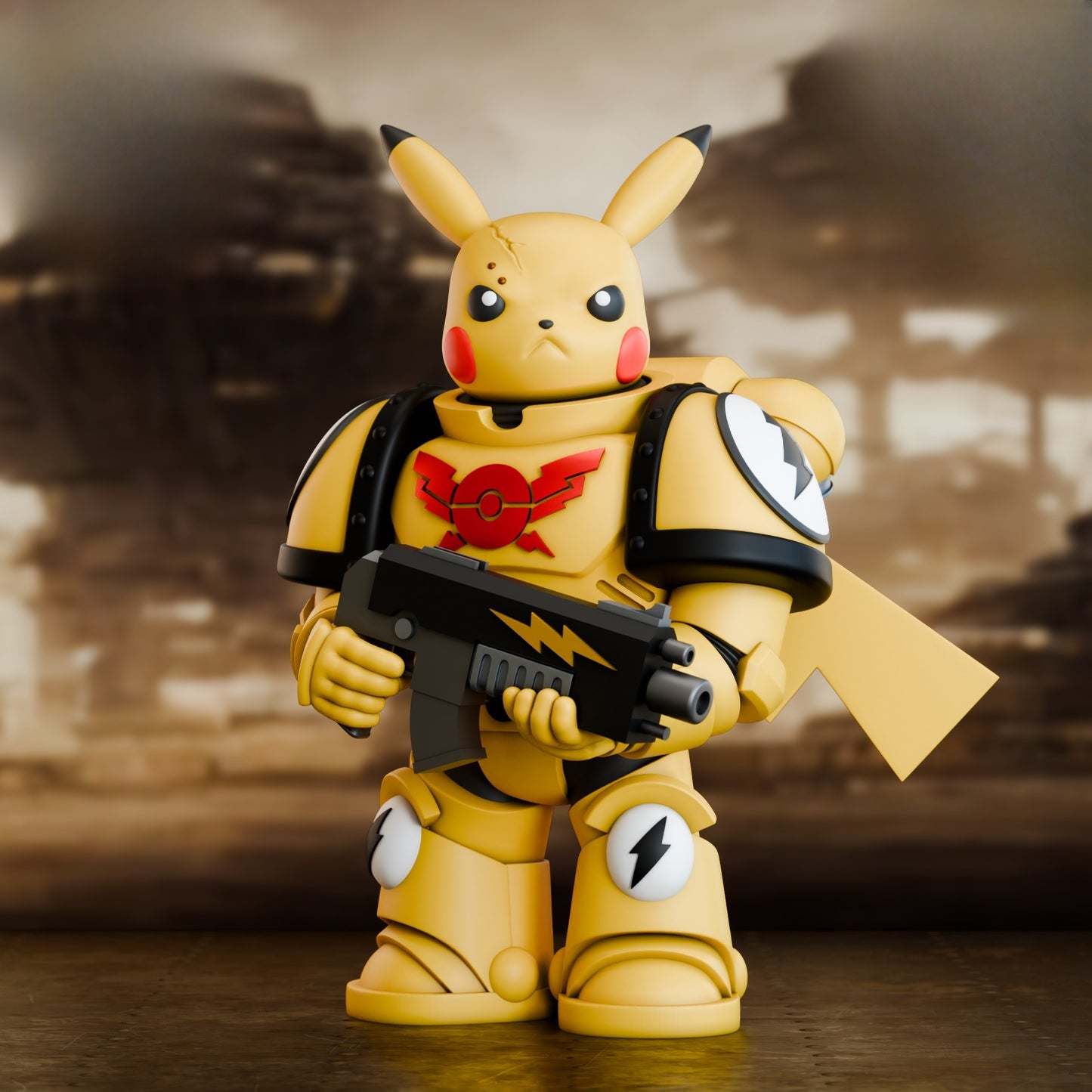 0591 Pokemon Warhammer - STL 3D Print Files