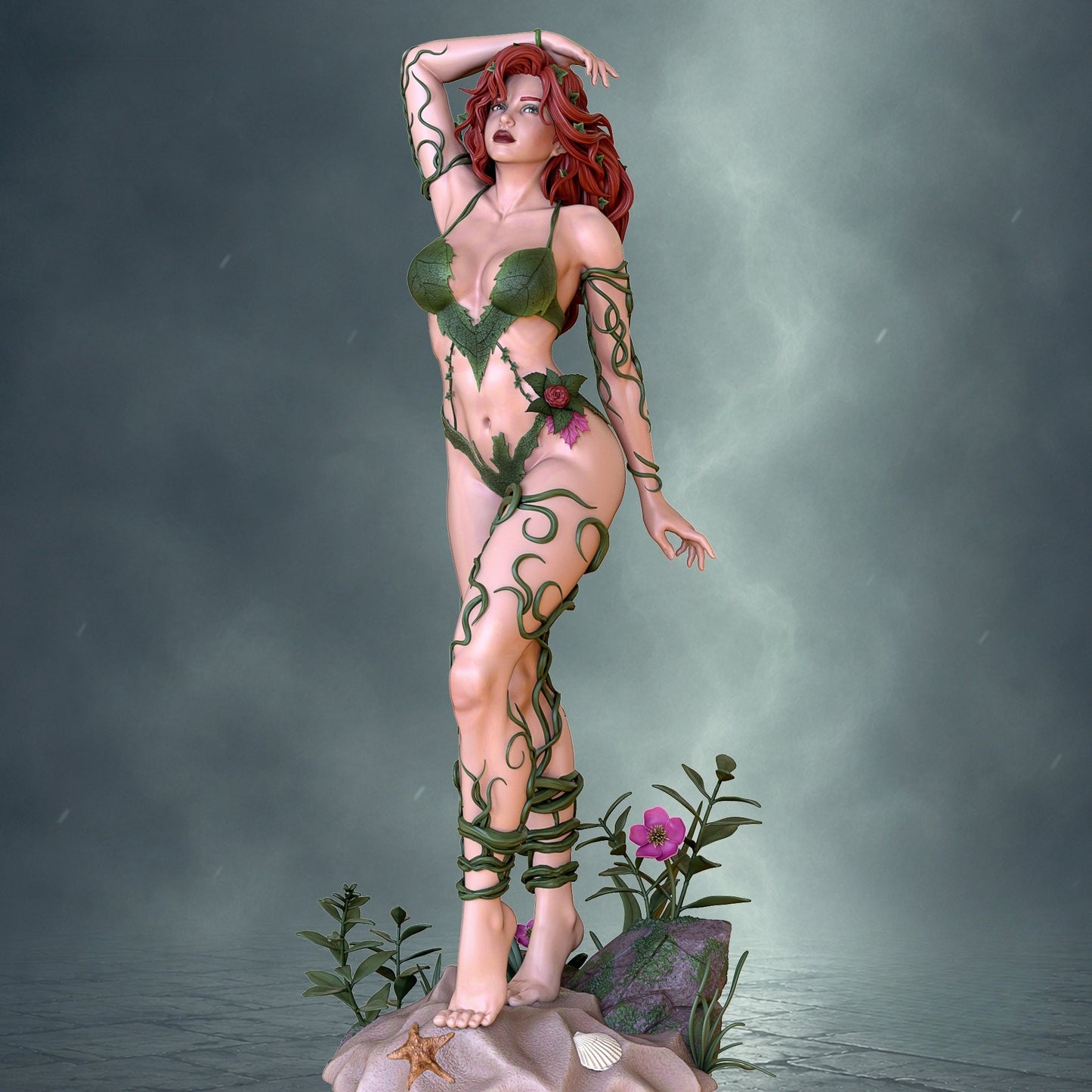 1378 Poison Ivy_DC Comics - STL 3D Print Files
