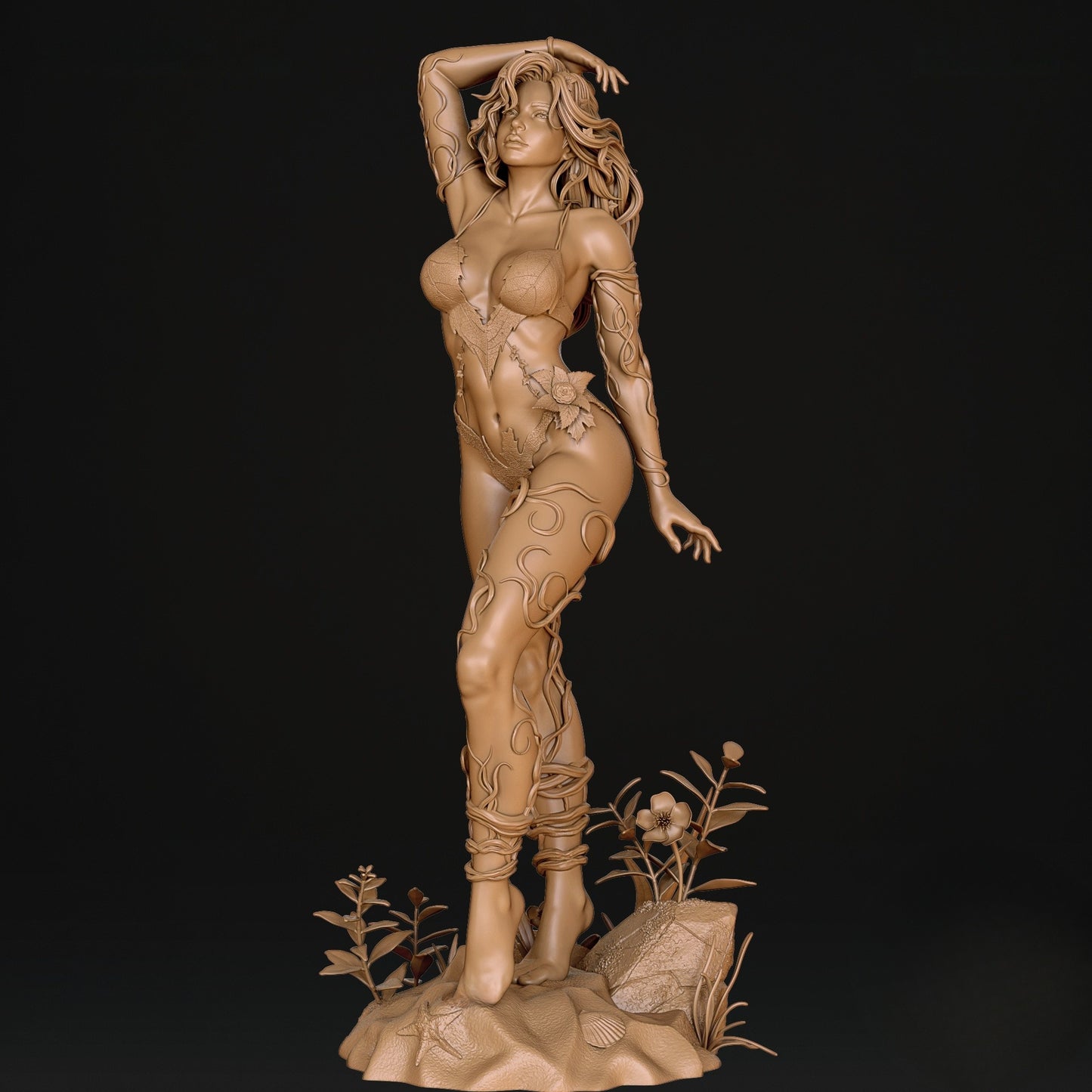 1378 Poison Ivy_DC Comics - STL 3D Print Files