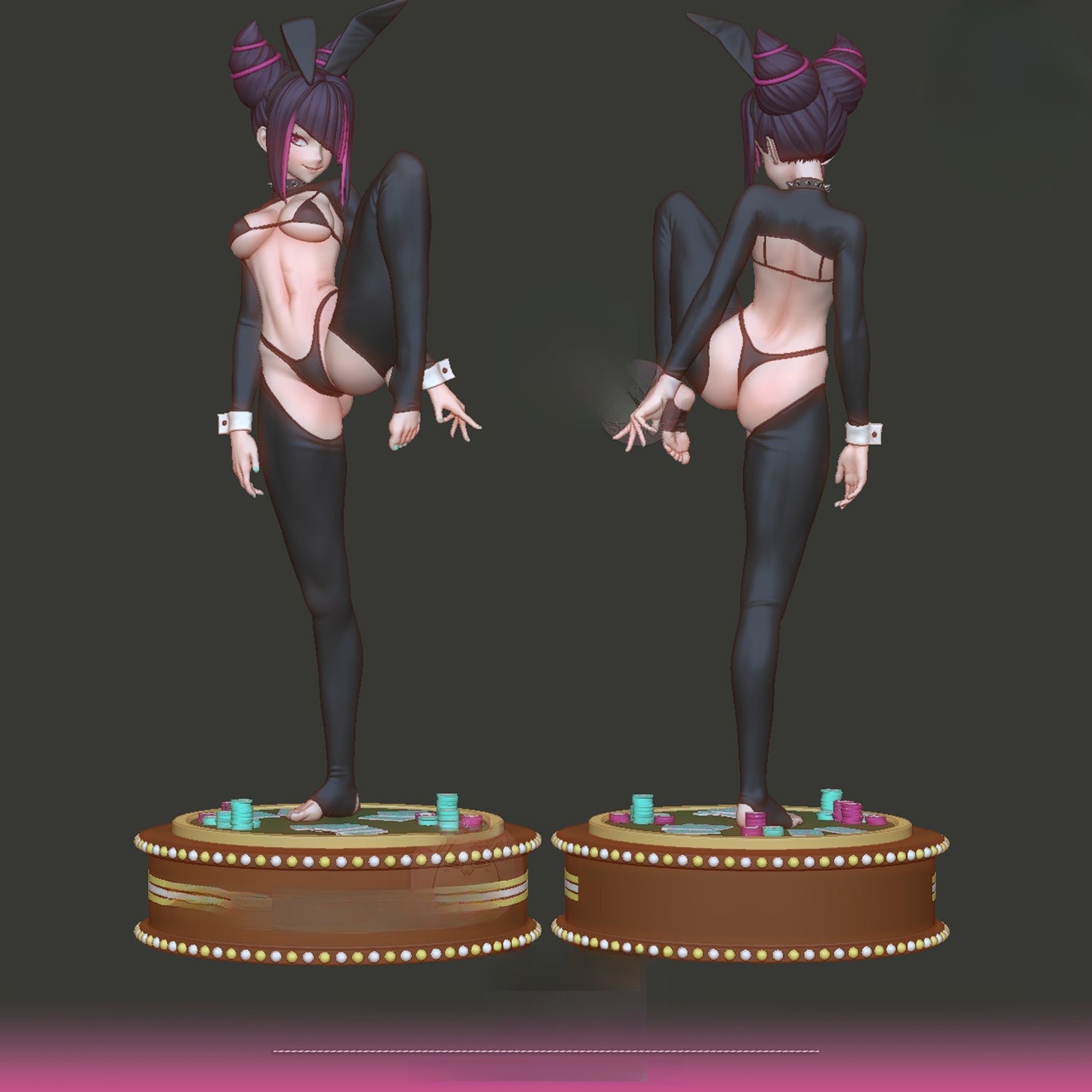 1672 Juri Han_Street Fighter NSFW - STL 3D Print Files