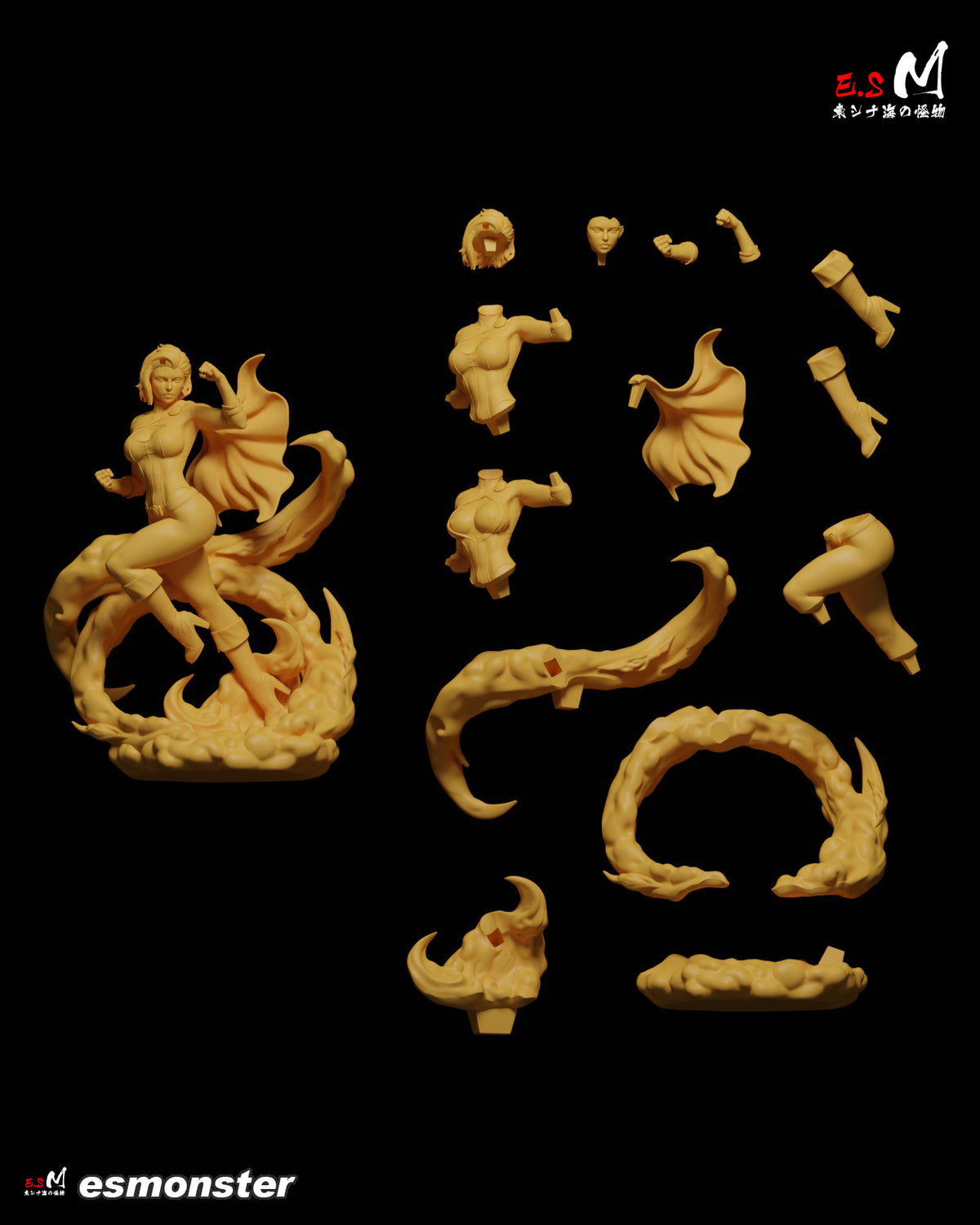 2040 Power Girl_DC Comics NSFW - STL 3D Print Files