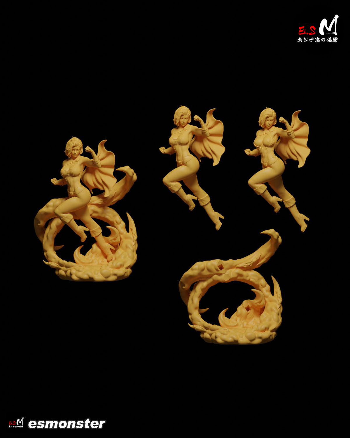 2040 Power Girl_DC Comics NSFW - STL 3D Print Files