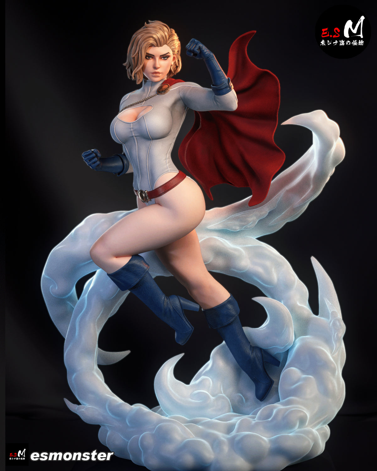 2040 Power Girl_DC Comics NSFW - STL 3D Print Files