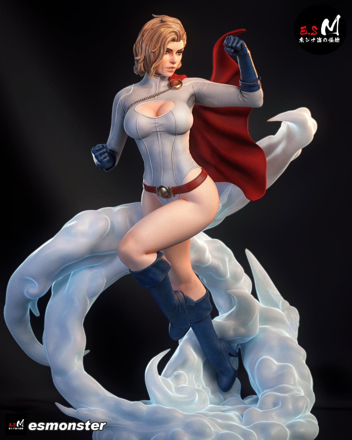 2040 Power Girl_DC Comics NSFW - STL 3D Print Files