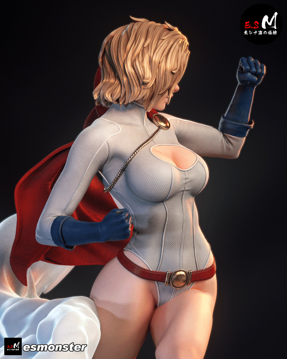 2040 Power Girl_DC Comics NSFW - STL 3D Print Files