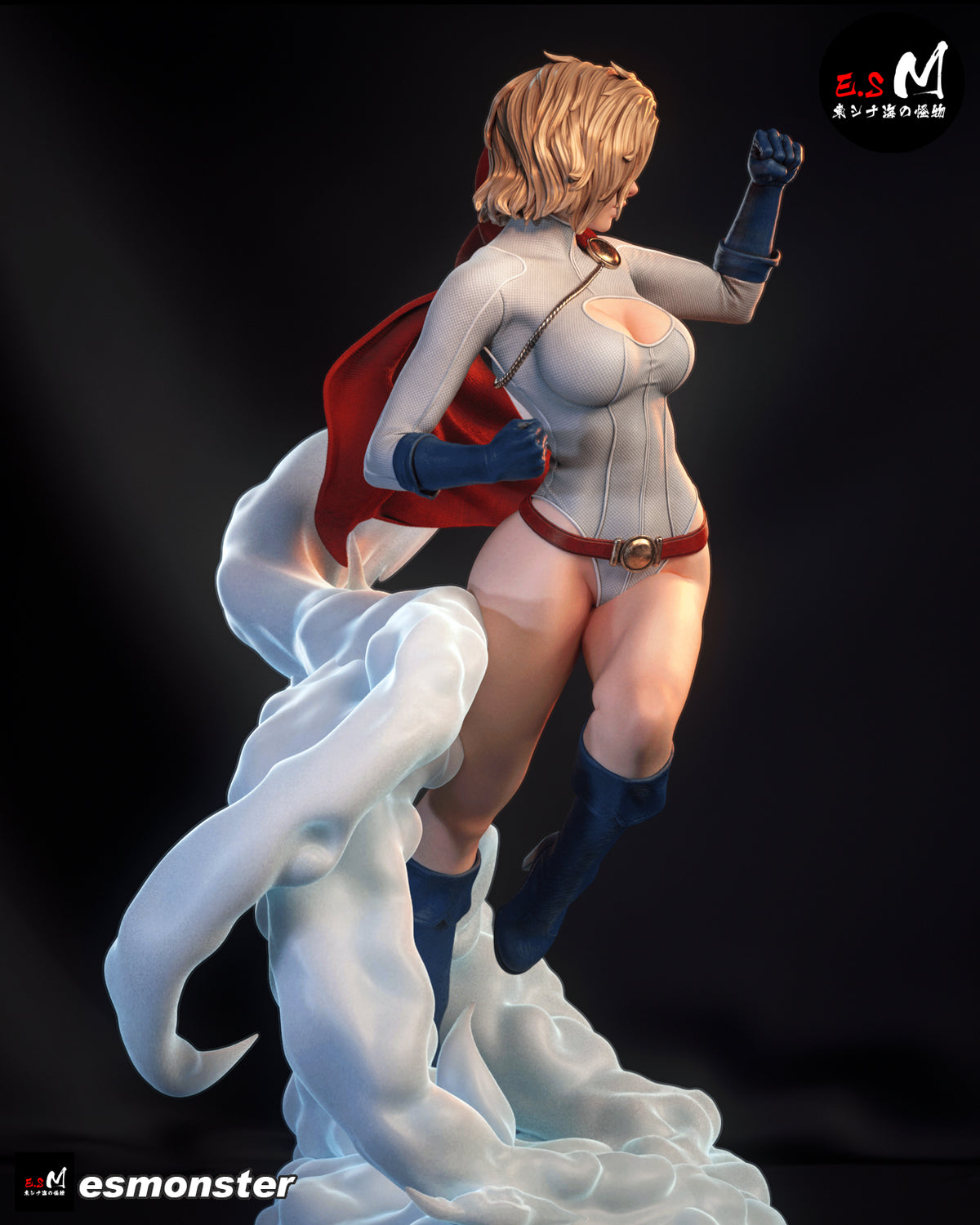 2040 Power Girl_DC Comics NSFW - STL 3D Print Files
