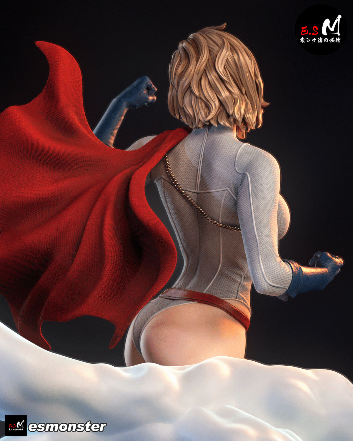 2040 Power Girl_DC Comics NSFW - STL 3D Print Files