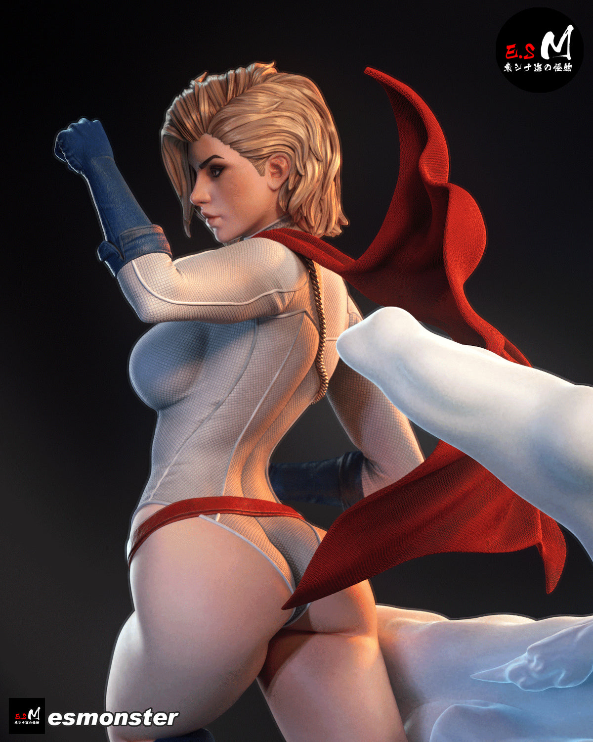 2040 Power Girl_DC Comics NSFW - STL 3D Print Files