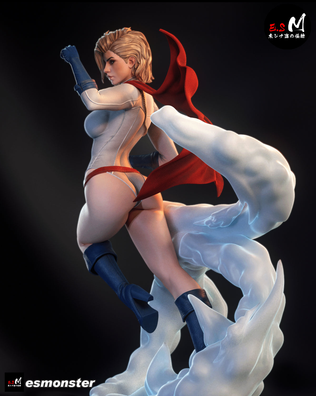 2040 Power Girl_DC Comics NSFW - STL 3D Print Files