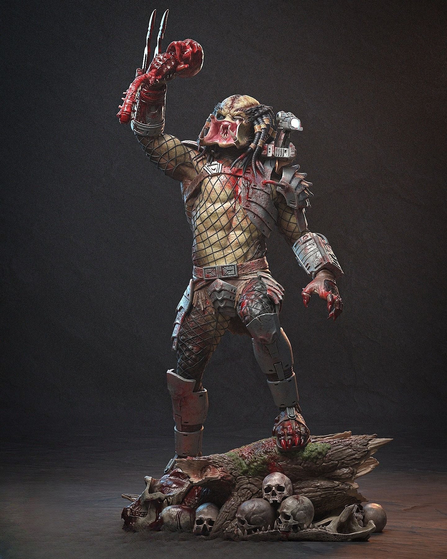 0224 Predator - STL 3D Print Files