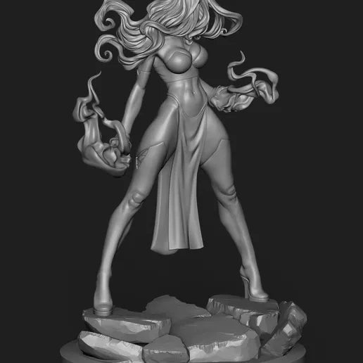 1804 Scarlet Witch_Marvel Comics - STL 3D Print Files
