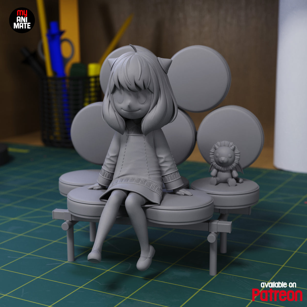1900 Anya Forger_Spy × Family - STL 3D Print Files