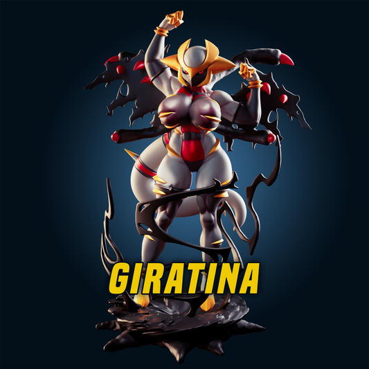 0411 Giratina Pokemon Muscle Mommy - STL 3D Print Files