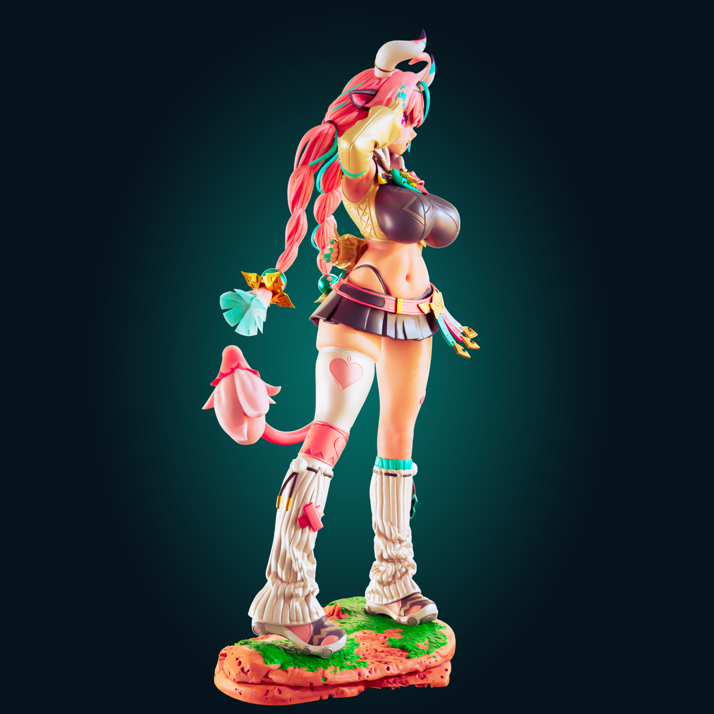 1283 Varesa_Genshin Impact Cowgirl - STL 3D Print File