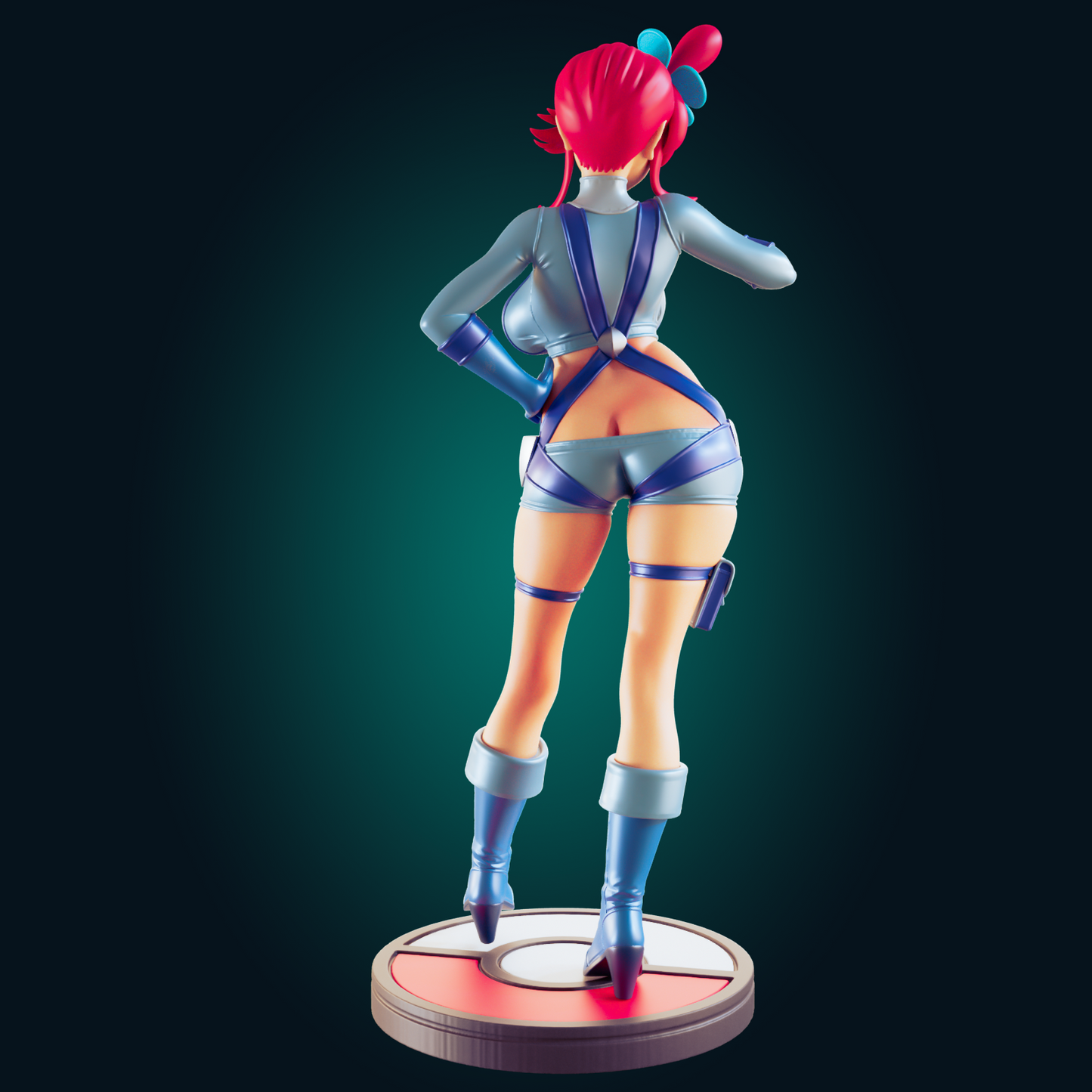 1280 Skyla Pokemon Trainer - STL 3D Print File