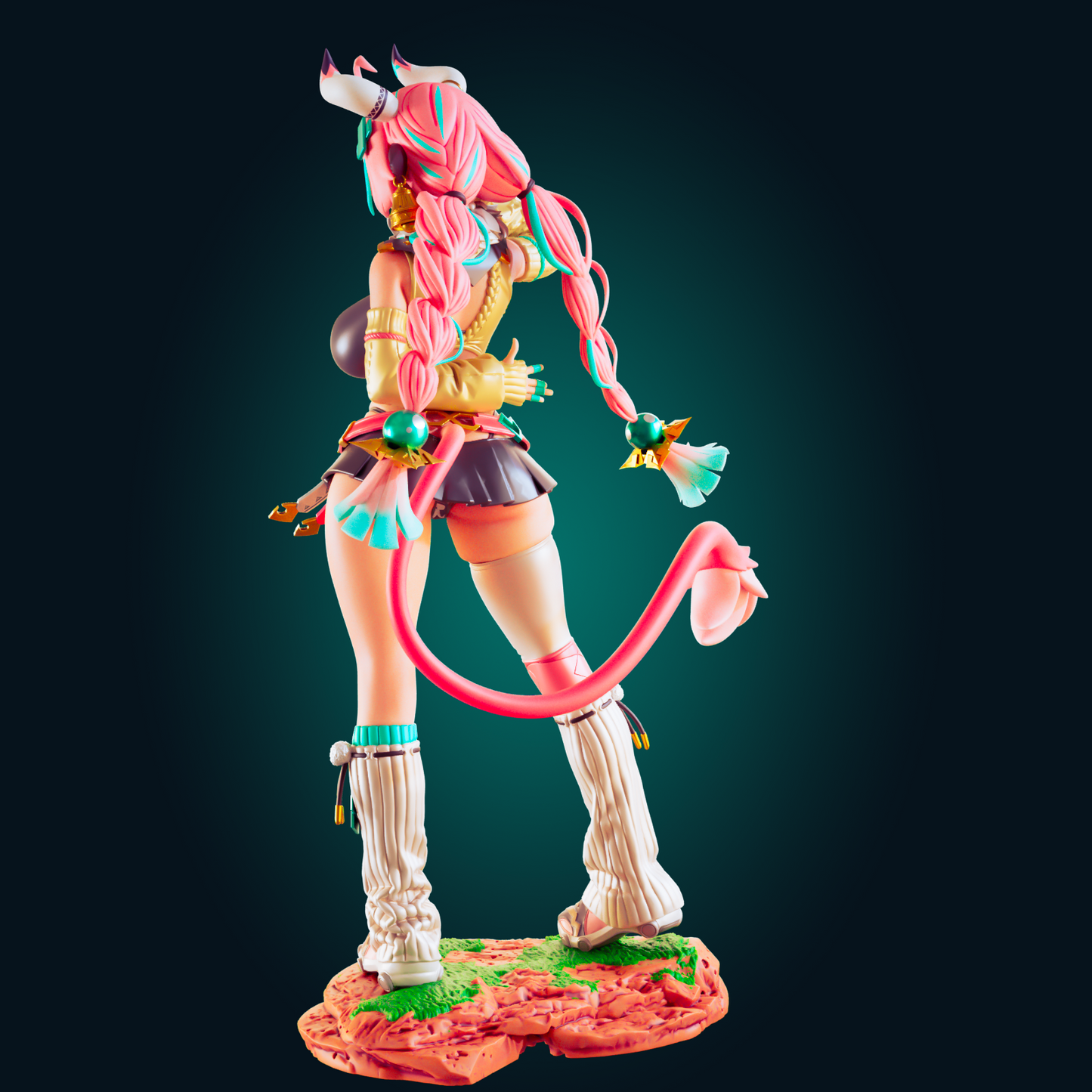 1283 Varesa_Genshin Impact Cowgirl - STL 3D Print File
