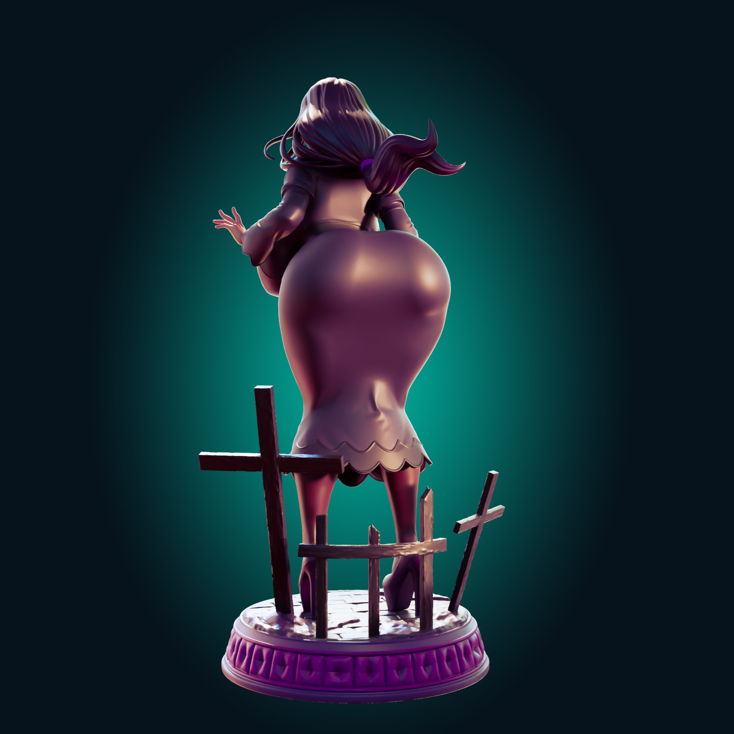 0409 Hex Maniac_Pokemon - STL 3D Print Files