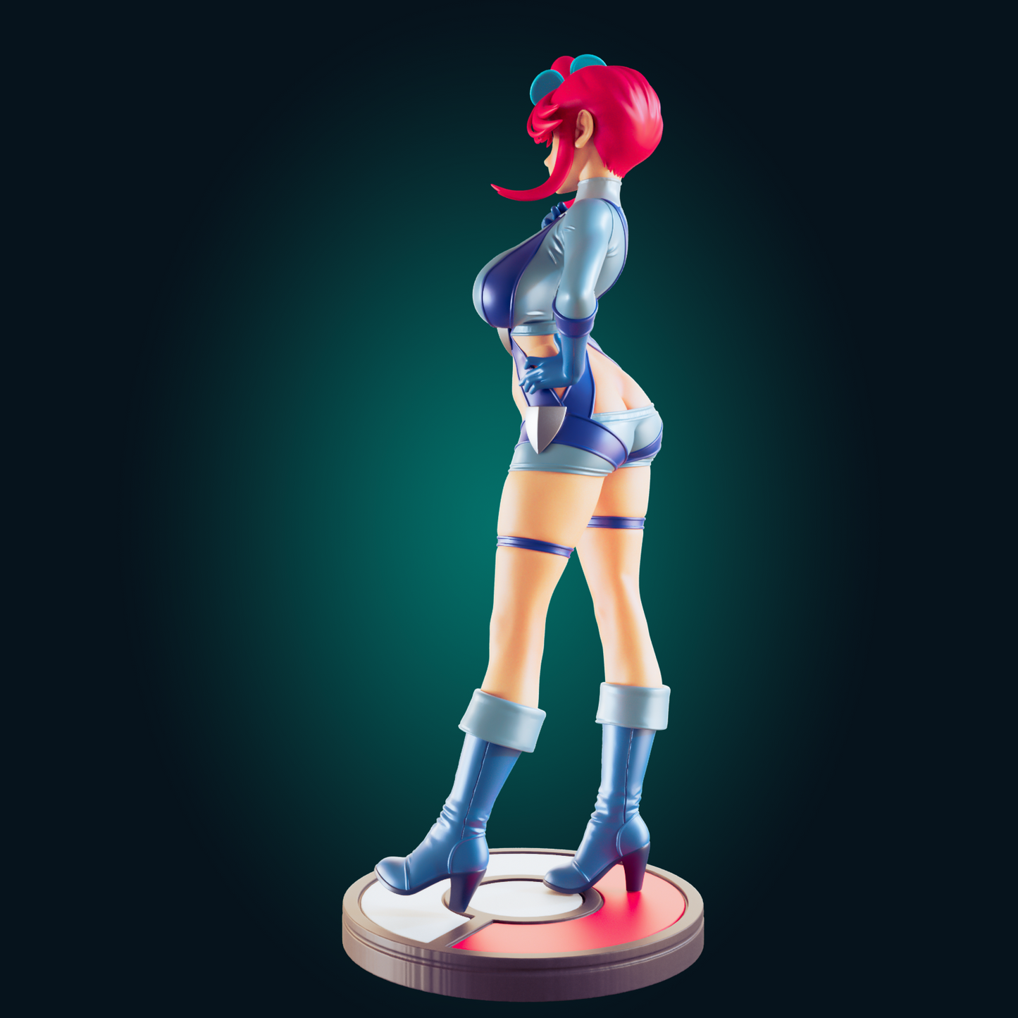 1280 Skyla Pokemon Trainer - STL 3D Print File
