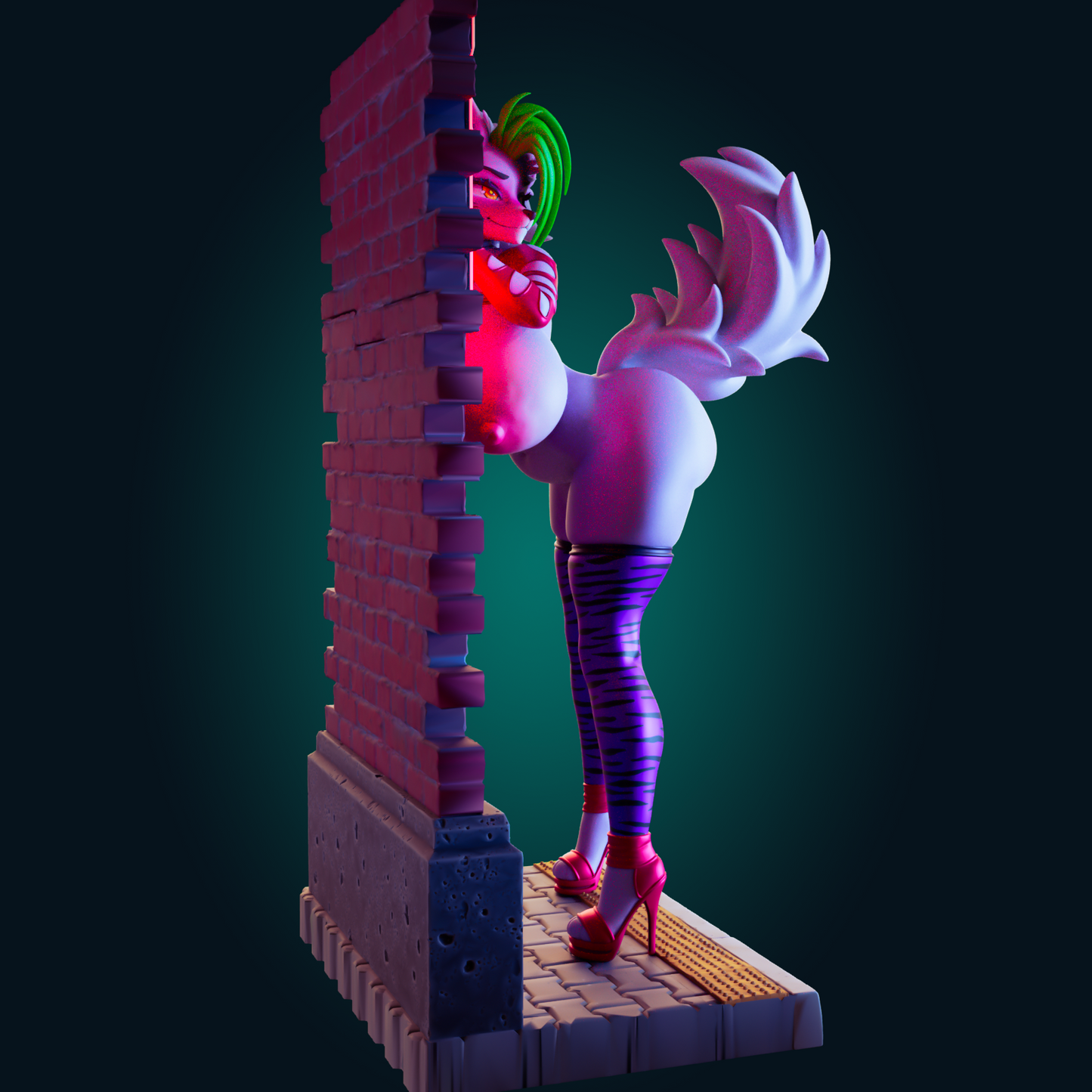 1278 Roxanne - STL 3D Print File