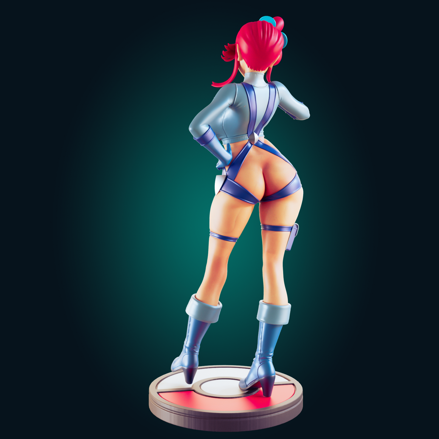 1280 Skyla Pokemon Trainer - STL 3D Print File