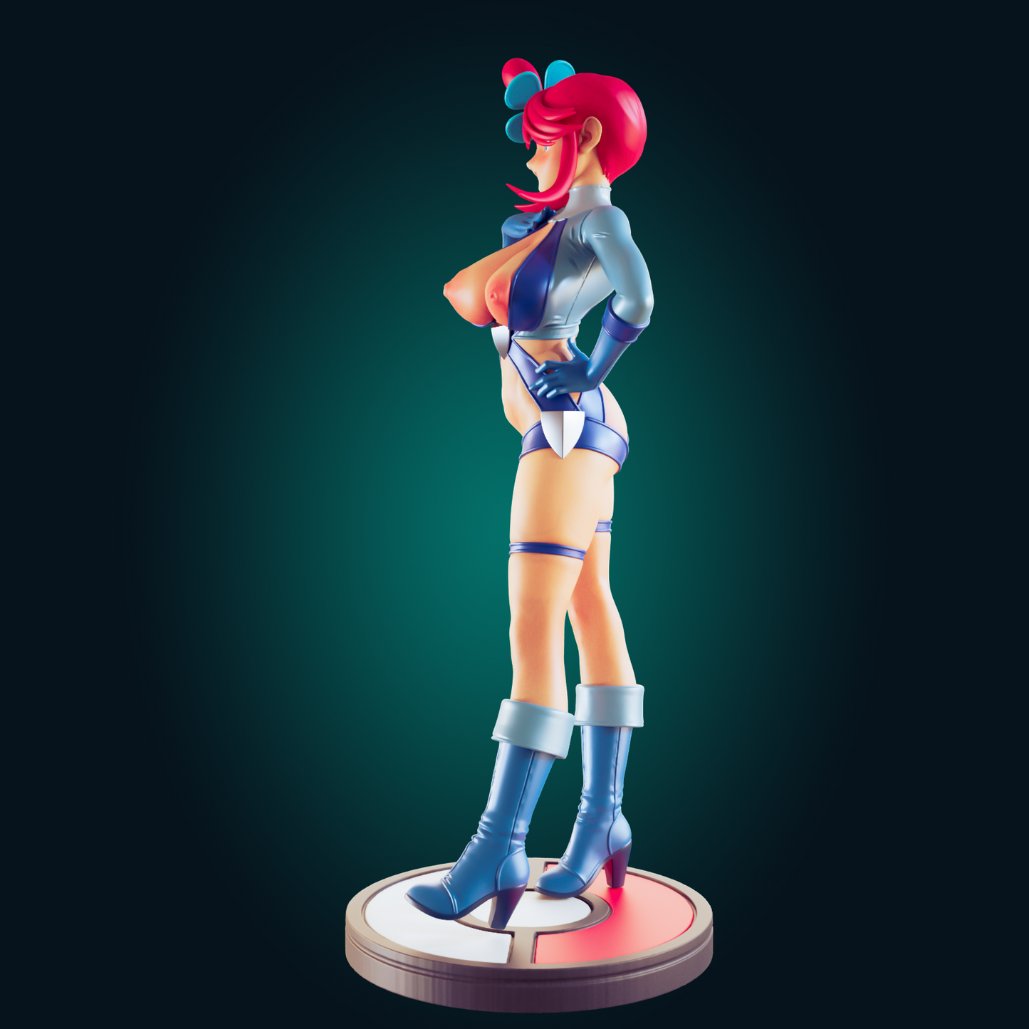 1280 Skyla Pokemon Trainer - STL 3D Print File