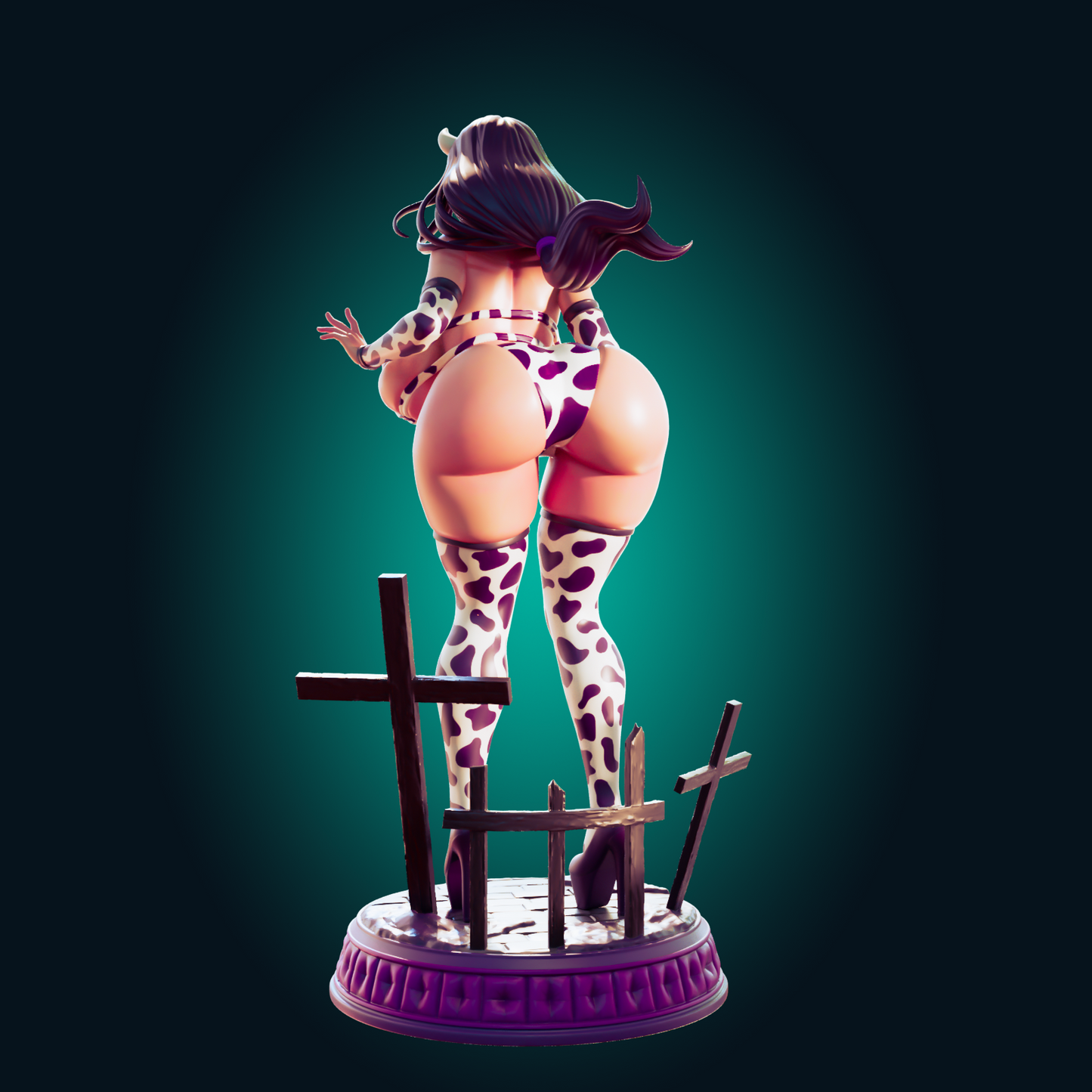 0409 Hex Maniac_Pokemon - STL 3D Print Files