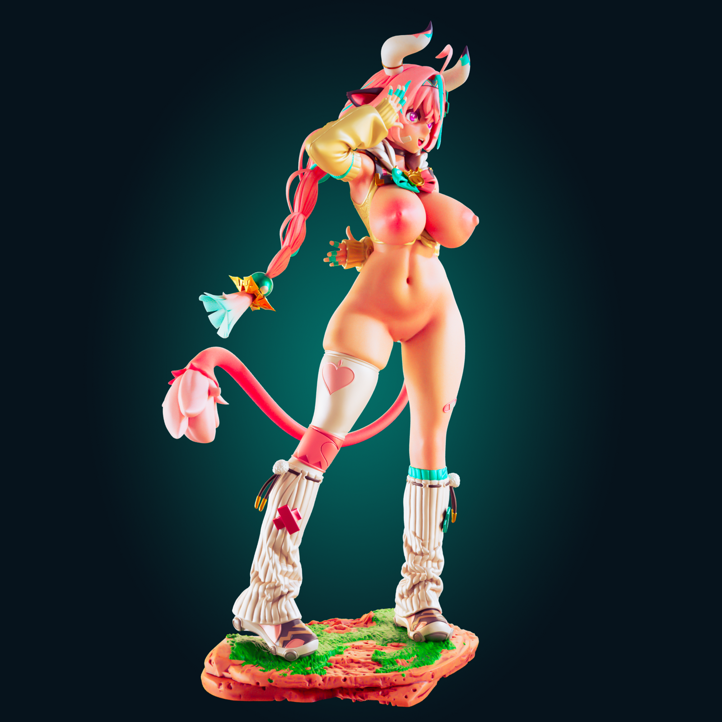 1283 Varesa_Genshin Impact Cowgirl - STL 3D Print File