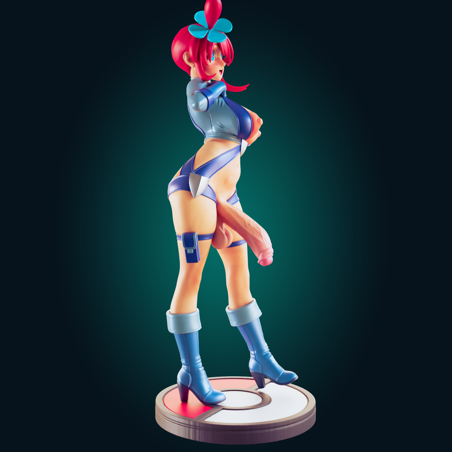 1280 Skyla Pokemon Trainer - STL 3D Print File
