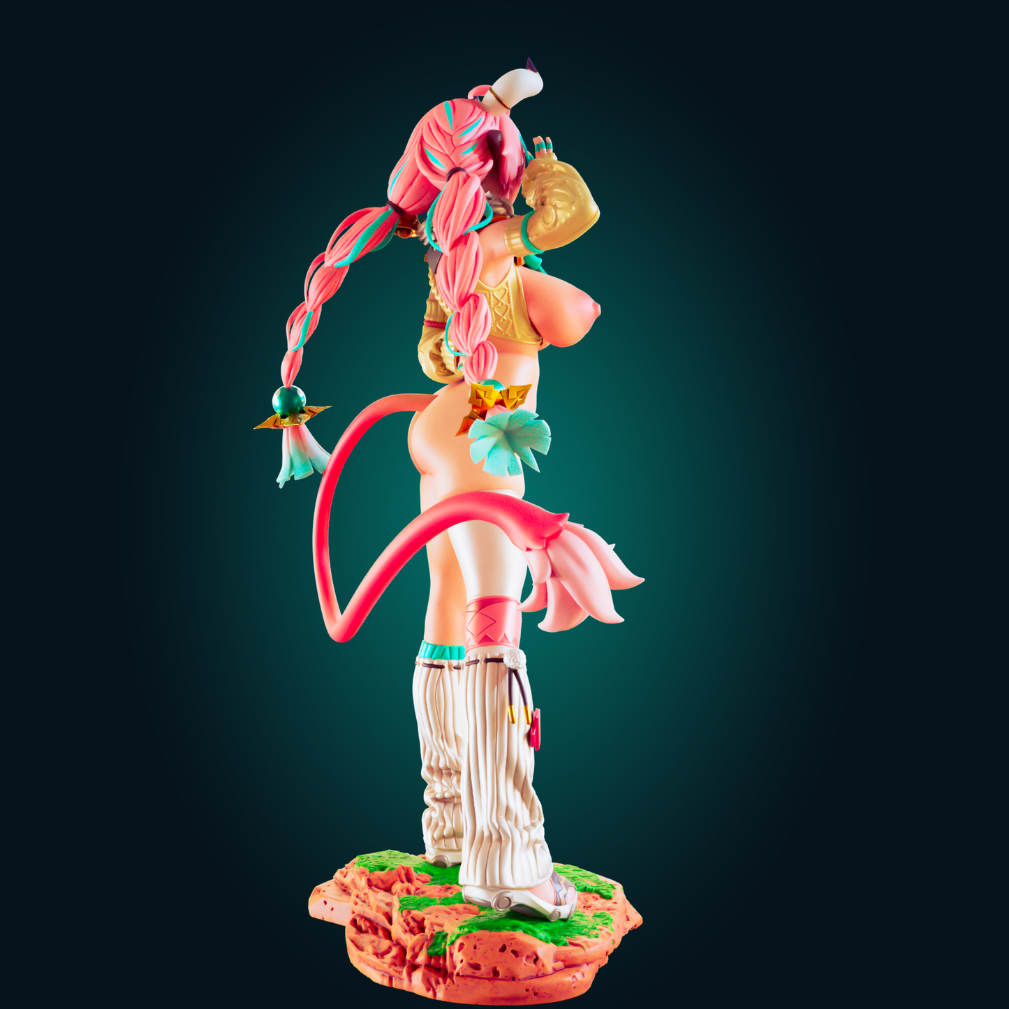 1283 Varesa_Genshin Impact Cowgirl - STL 3D Print File
