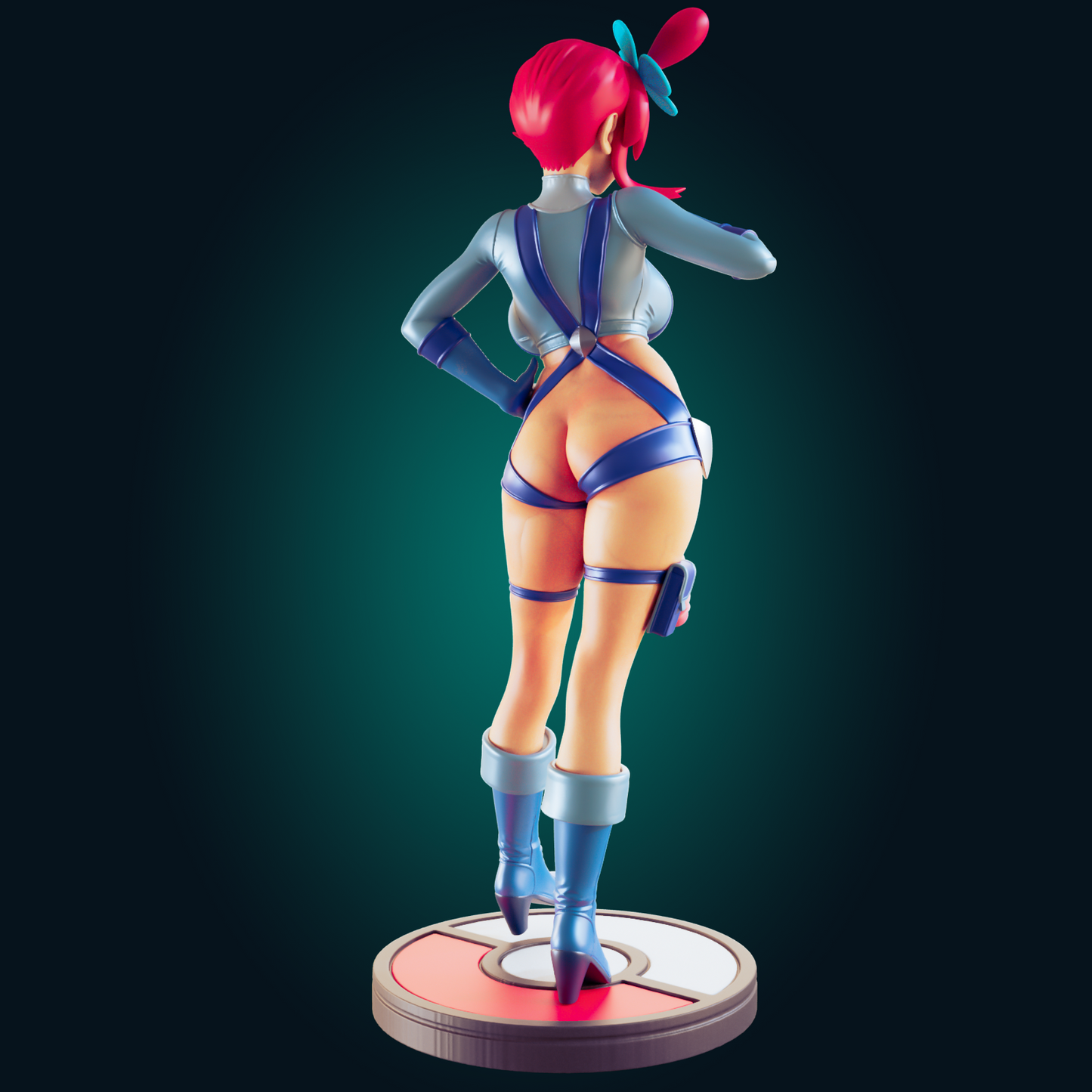 1280 Skyla Pokemon Trainer - STL 3D Print File