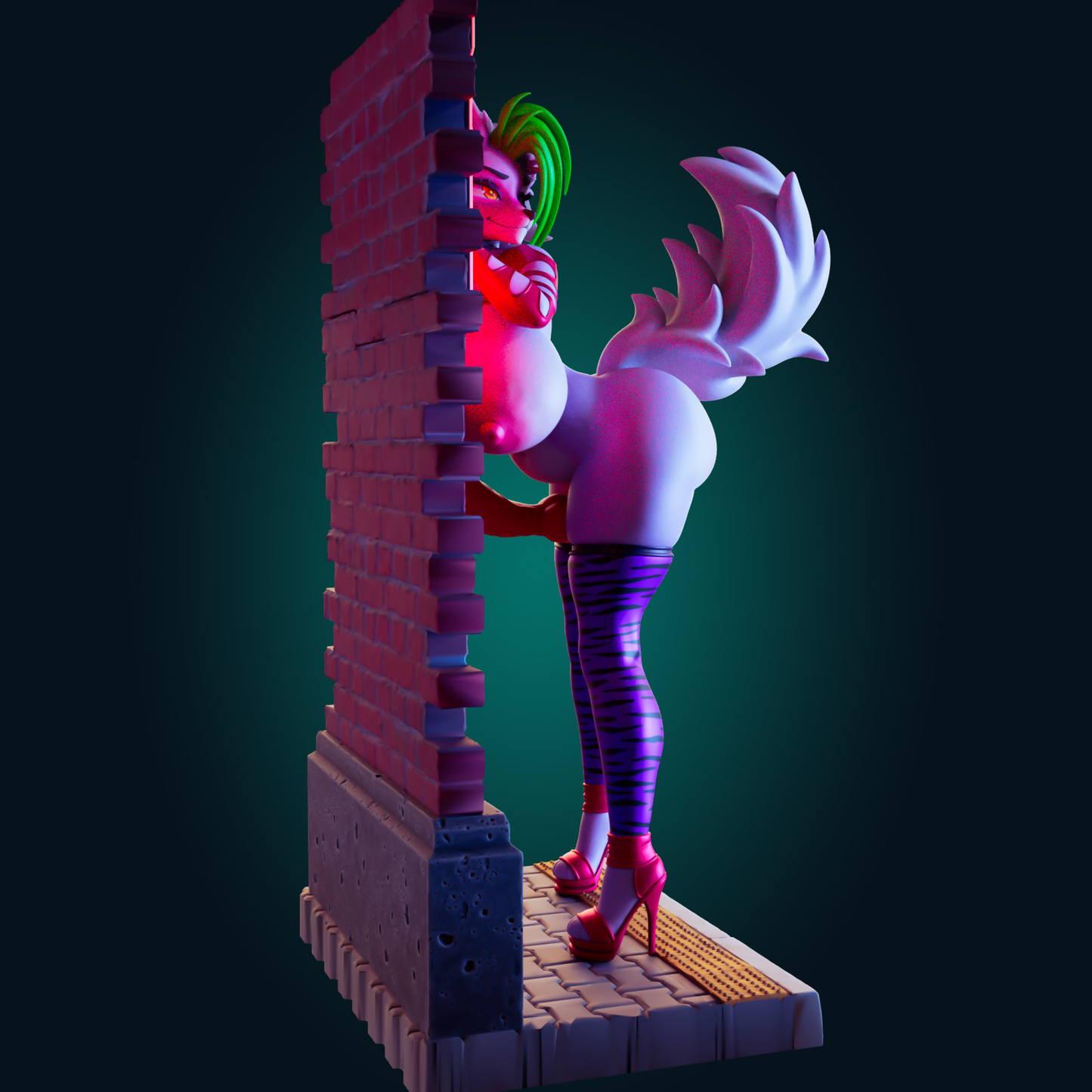 1278 Roxanne - STL 3D Print File