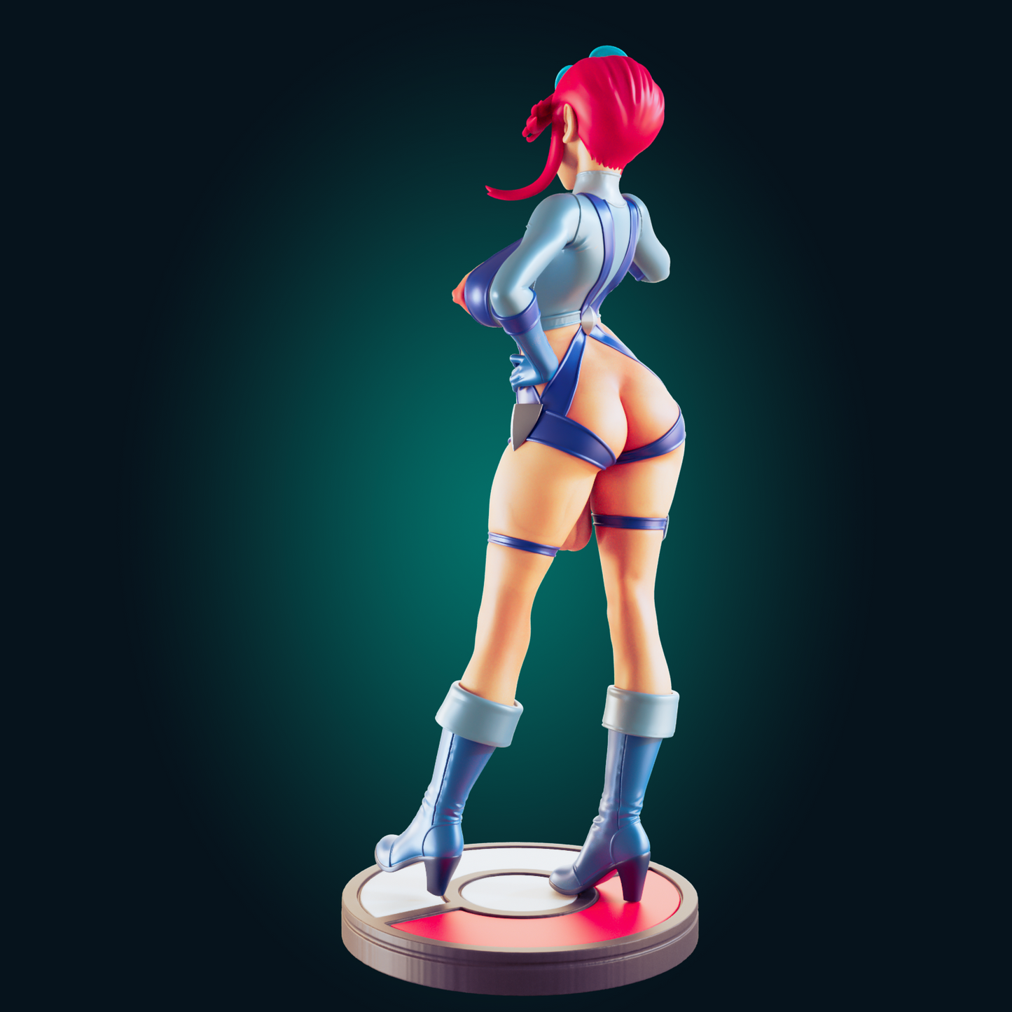1280 Skyla Pokemon Trainer - STL 3D Print File