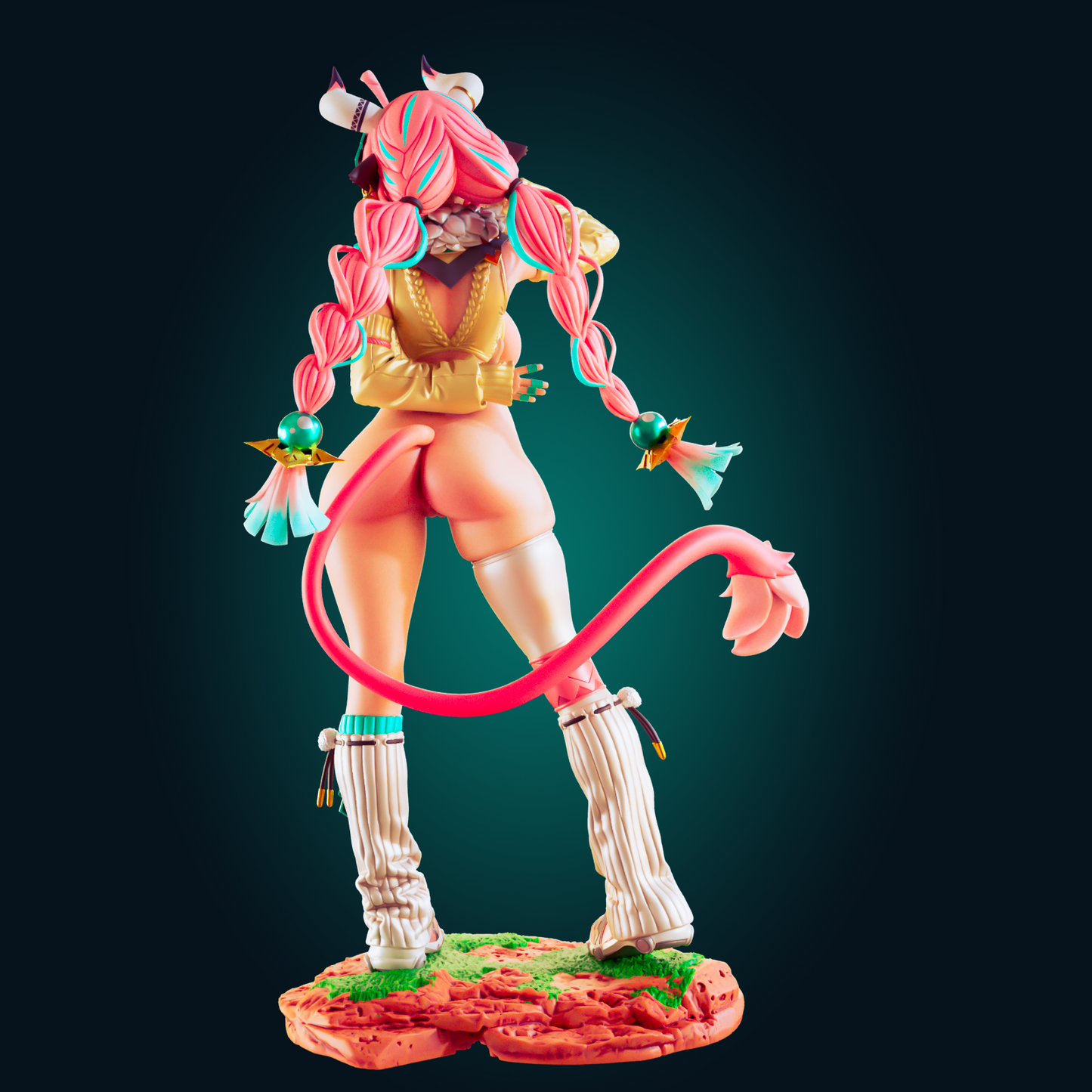 1283 Varesa_Genshin Impact Cowgirl - STL 3D Print File