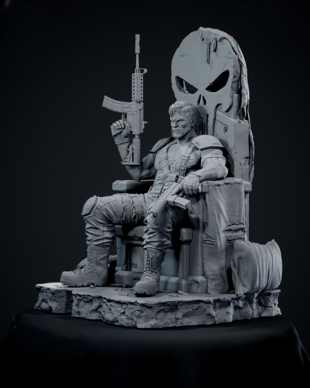 0400 Punisher - STL 3D Print Files