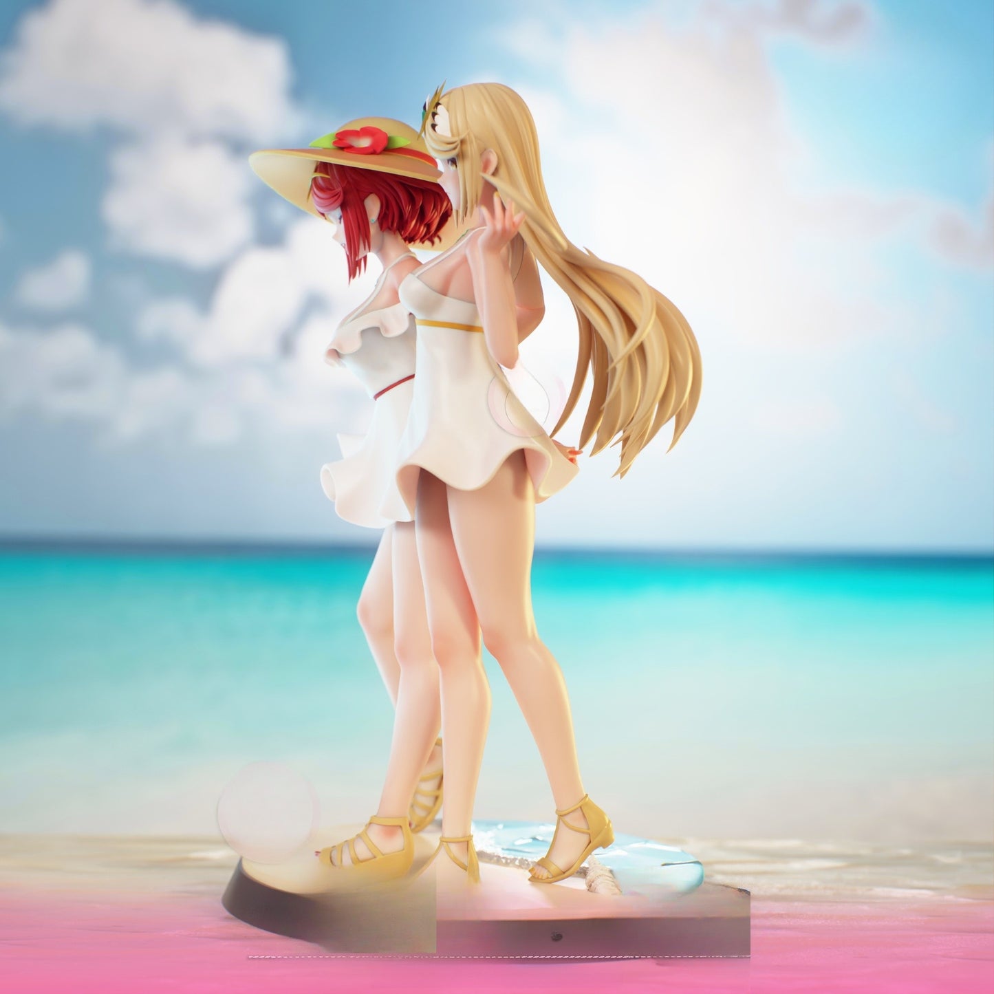 1682 Prya&Mythra_ Xenoblade Chronicles2 NSFW - STL 3D Print Files