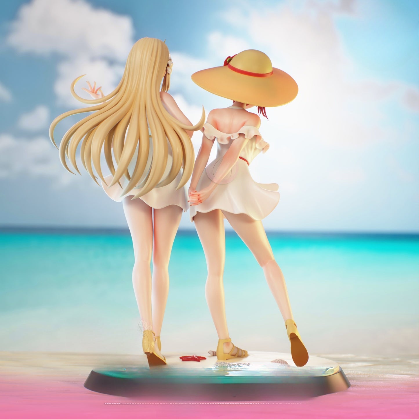 1682 Prya&Mythra_ Xenoblade Chronicles2 NSFW - STL 3D Print Files