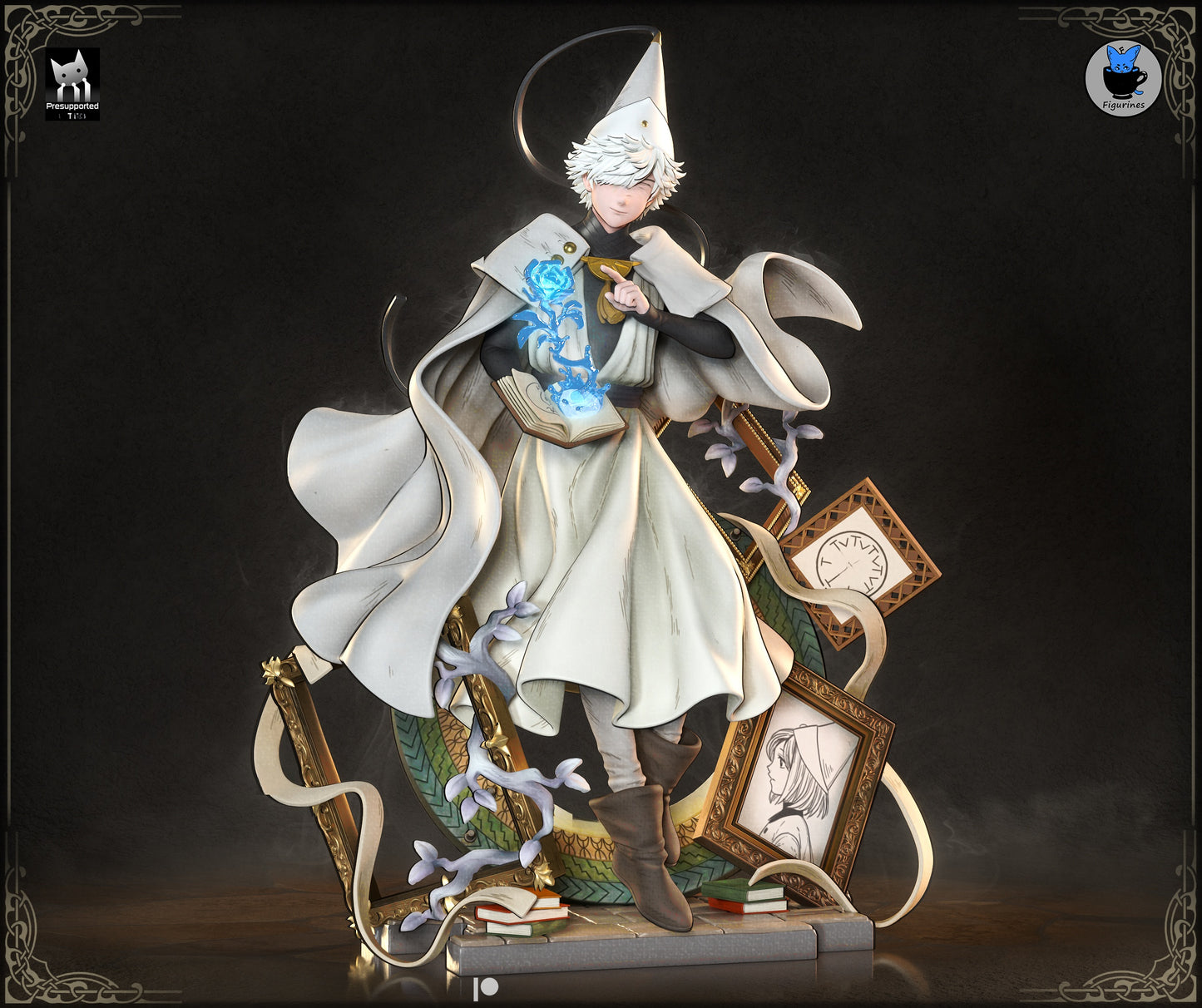 1420 Qifrey_Witch Hat Atelie - STL 3D Print Files