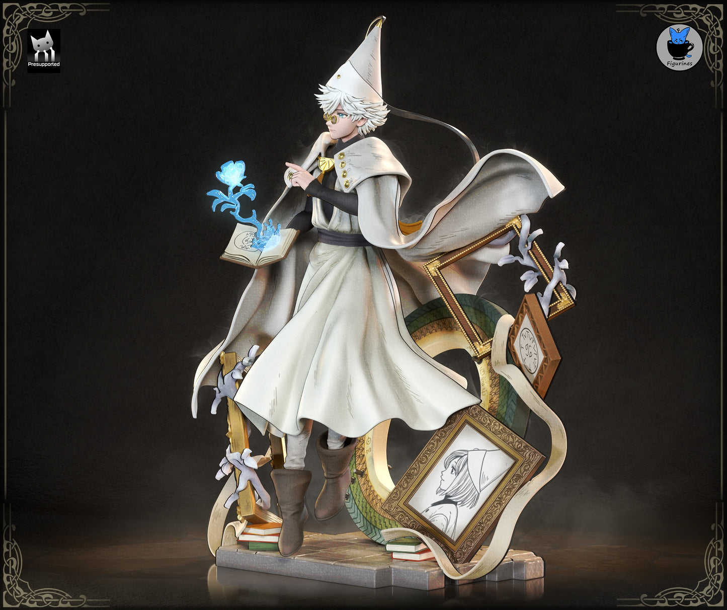1420 Qifrey_Witch Hat Atelie - STL 3D Print Files