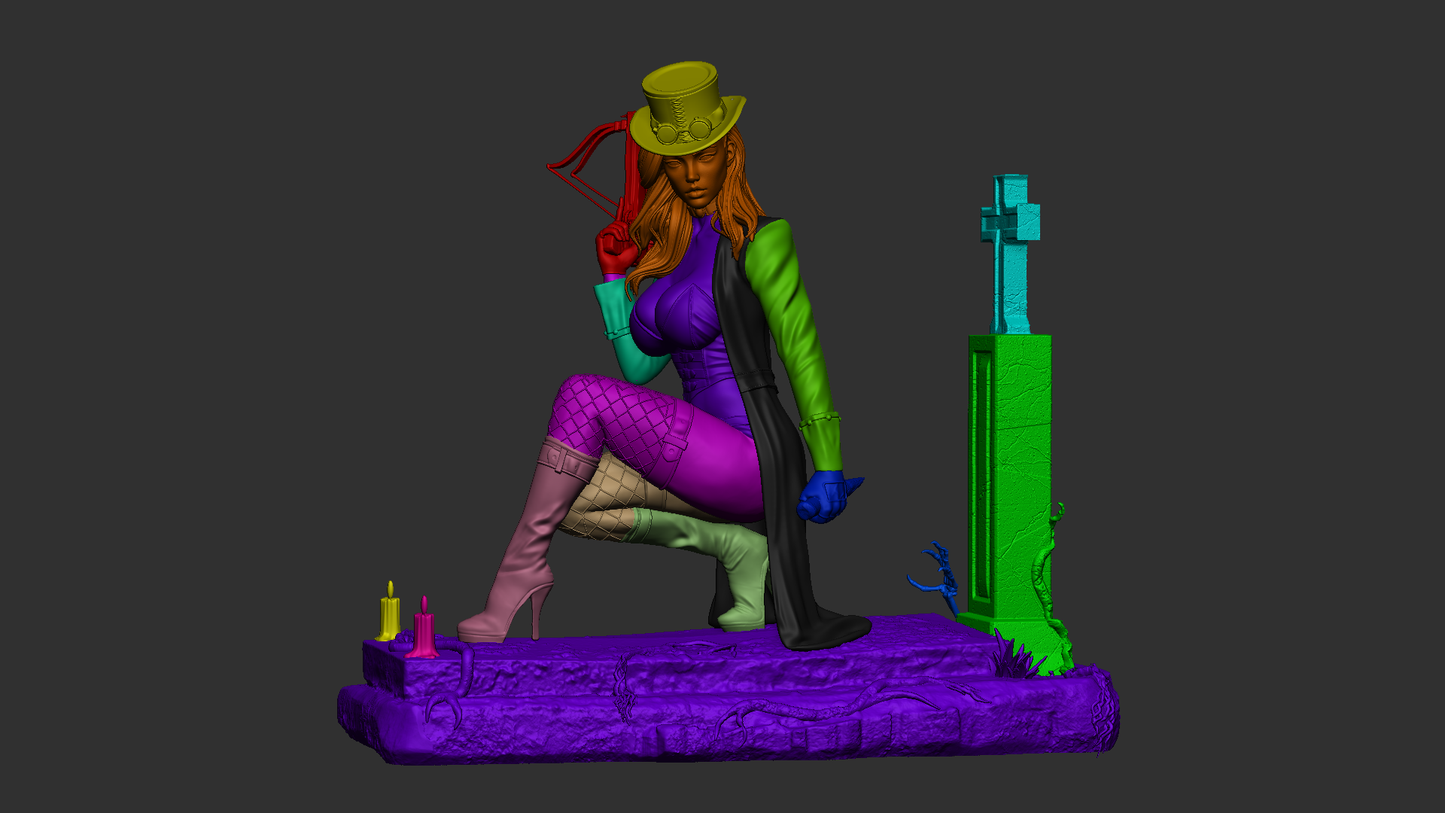 1094 Liesel Van Helsing - STL 3D Print Files