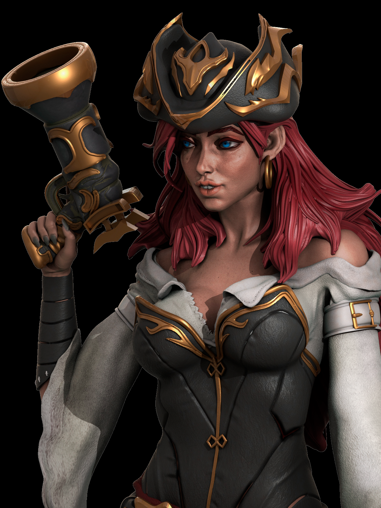 0793 Miss Fortune NSFW - League of Legends - STL 3D Print Files