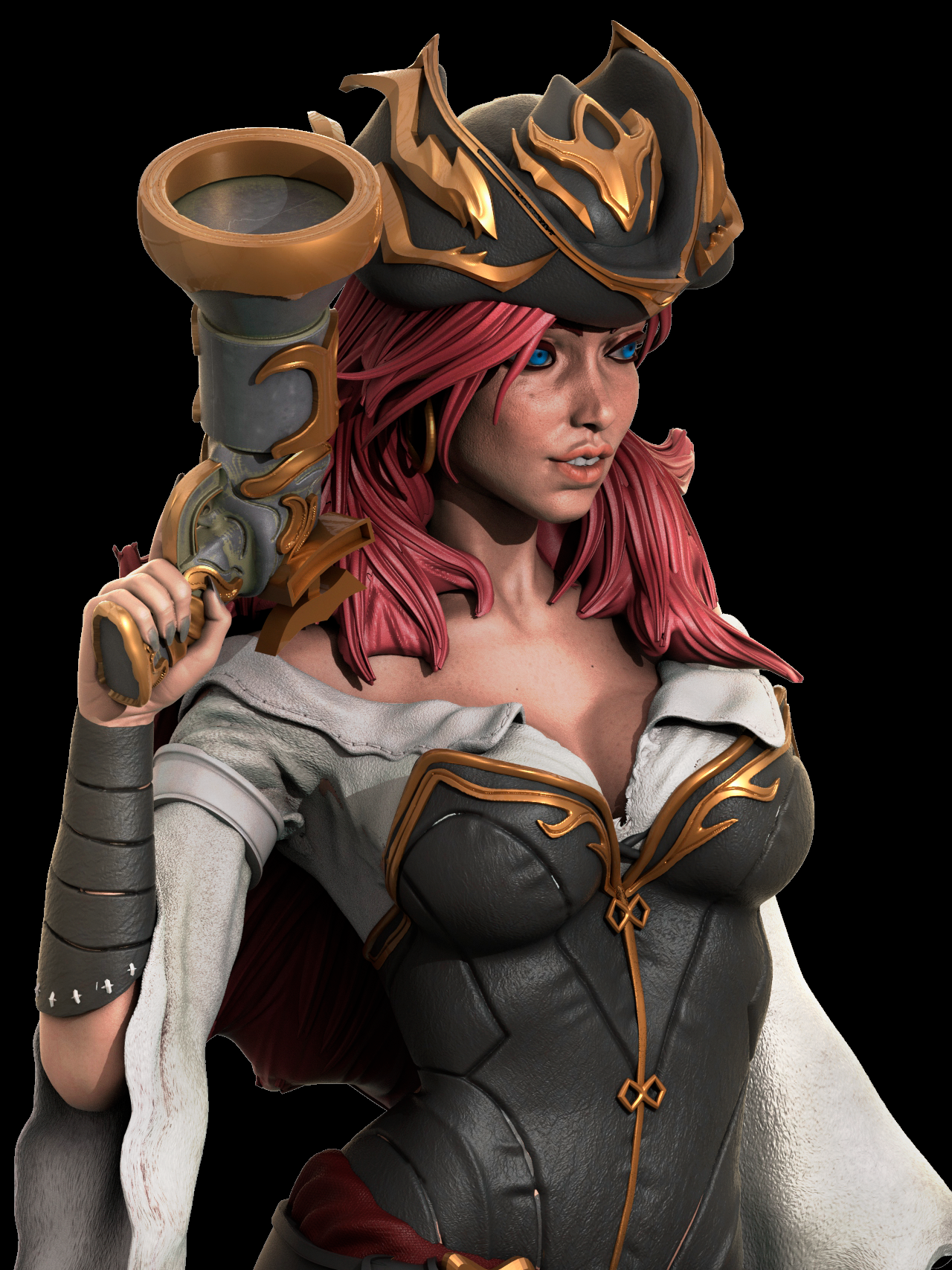 0793 Miss Fortune NSFW - League of Legends - STL 3D Print Files