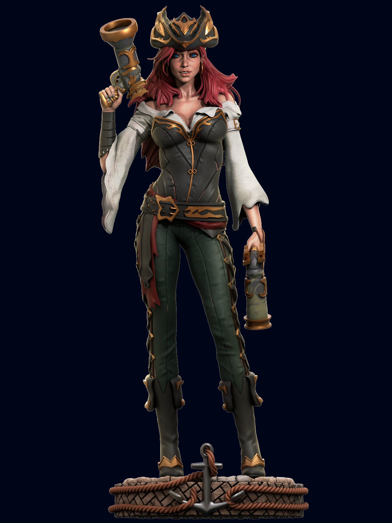 0793 Miss Fortune NSFW - League of Legends - STL 3D Print Files